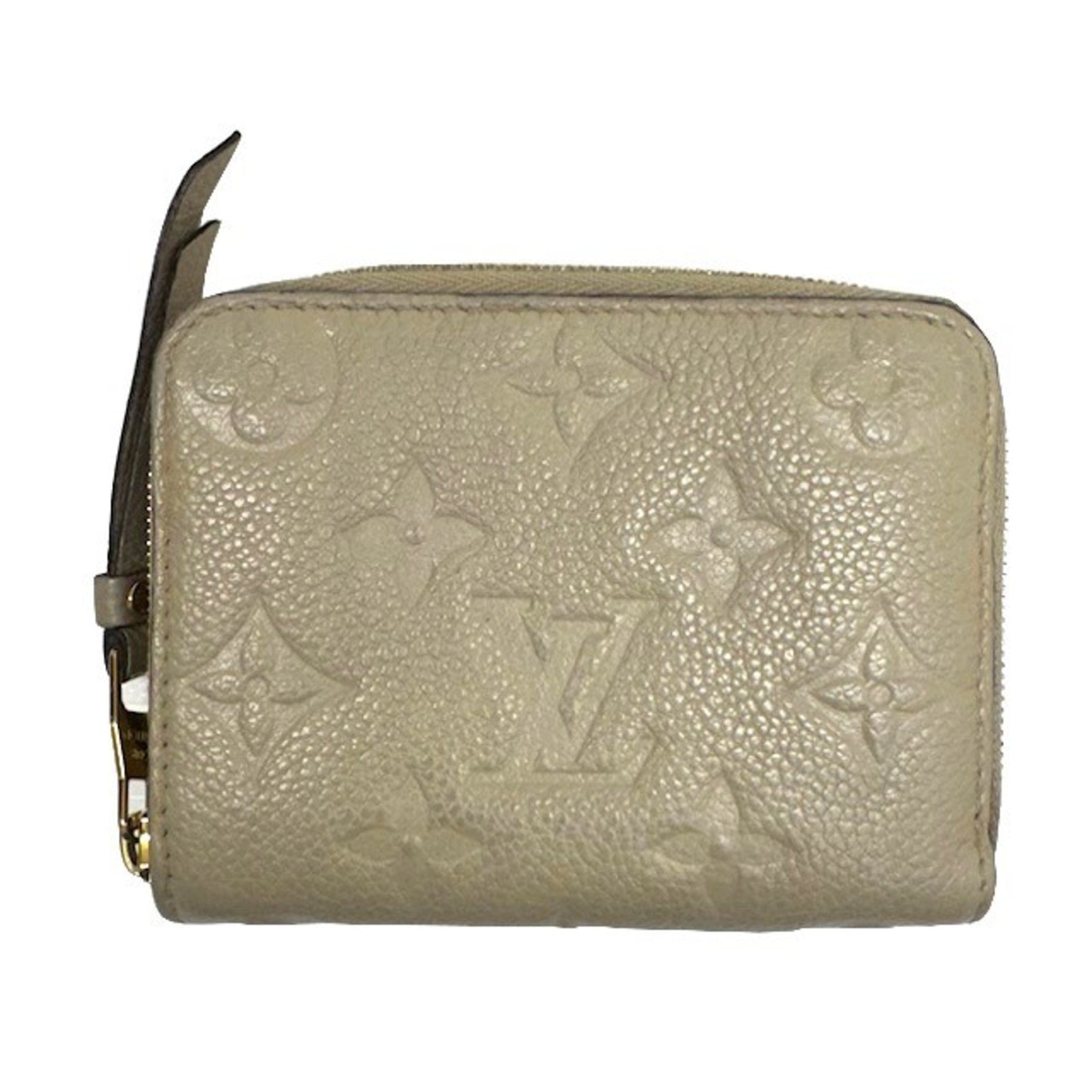 Louis Vuitton Wallets and coin cases Monogram Empreinte Zippy Coin Purse Beige Greige Tourterelle Men's