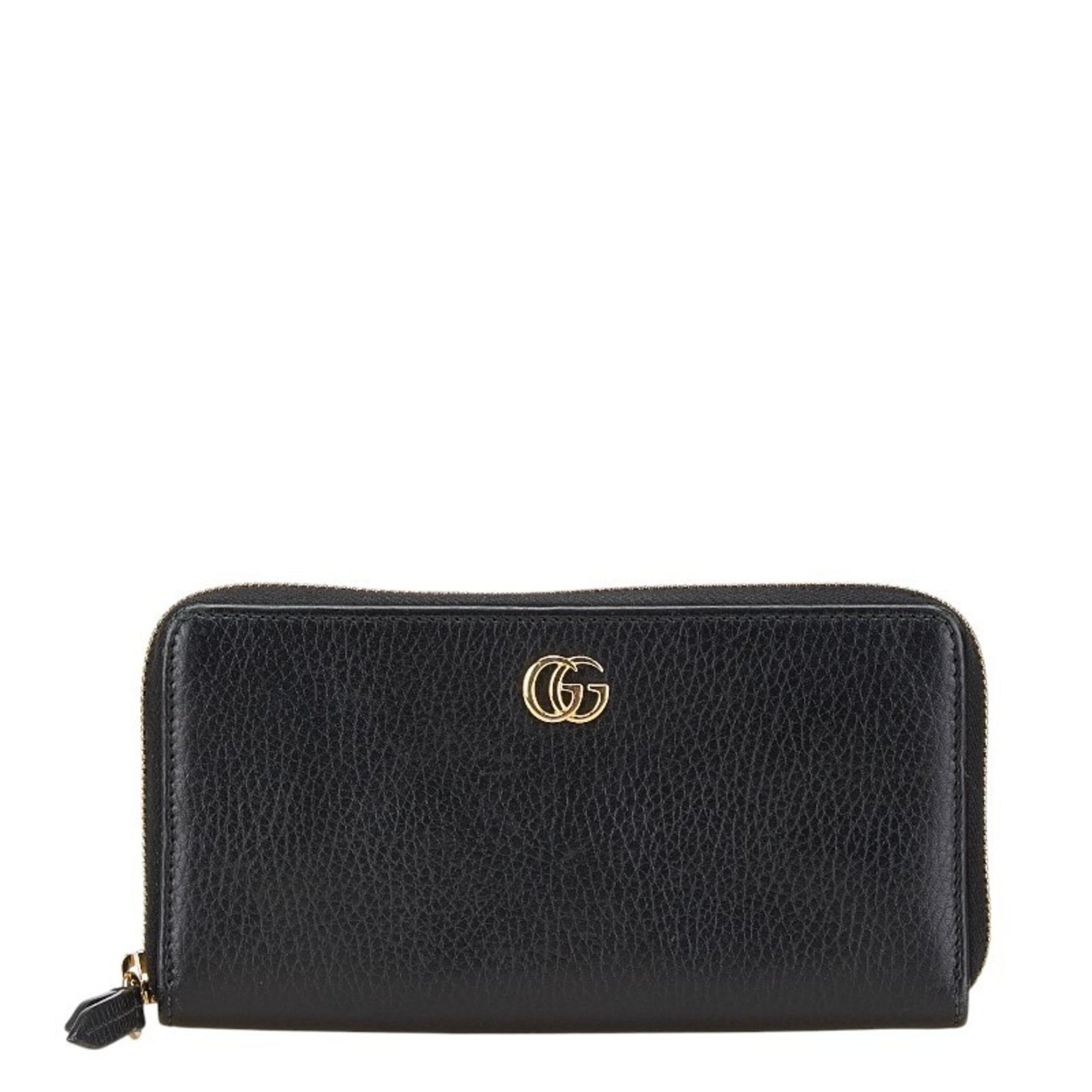 Gucci GG Marmont Zip-Around Long Wallet Leather