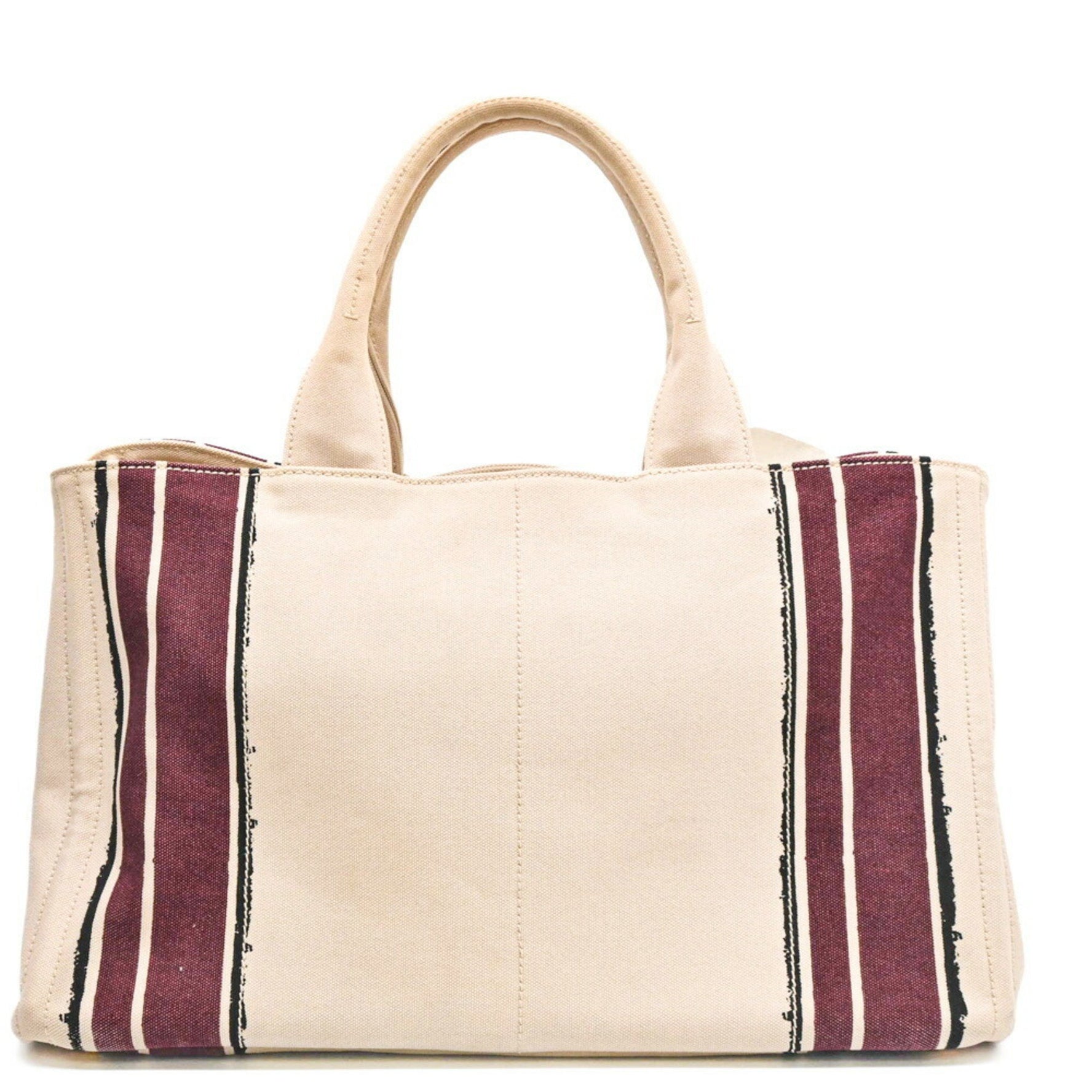 PRADA Canapa GM Tote Bag Handbag Canvas Denim