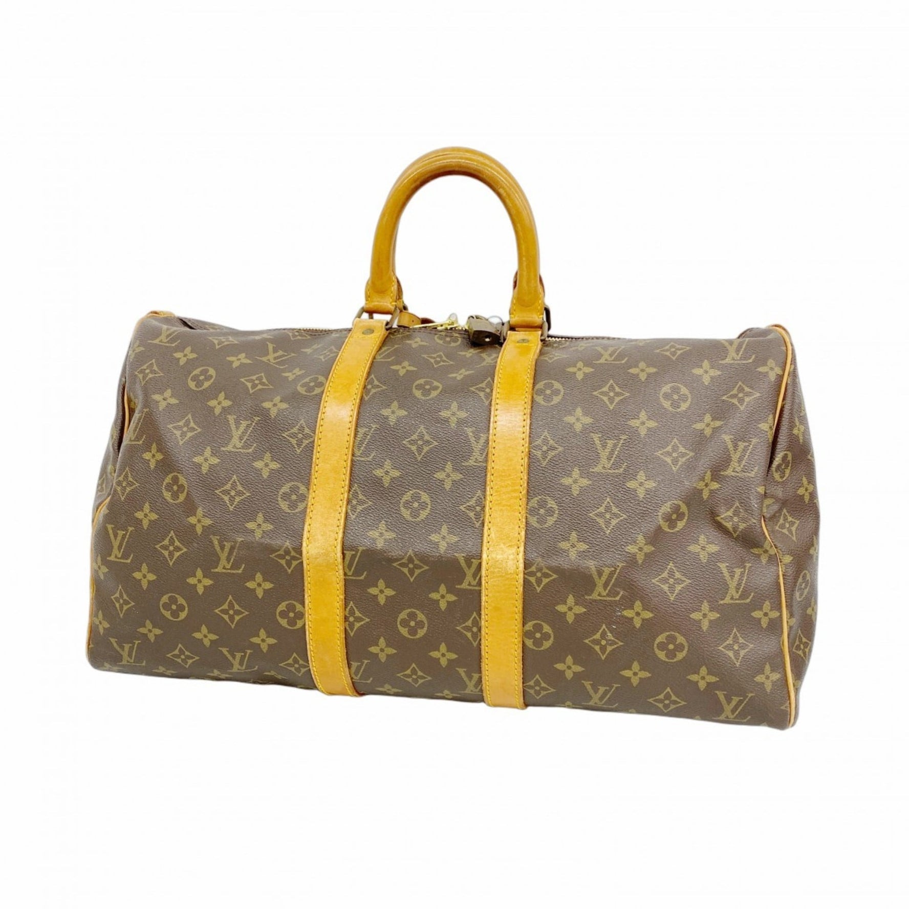 Louis Vuitton Monogram Keepall 45 Boston Bag Men's and