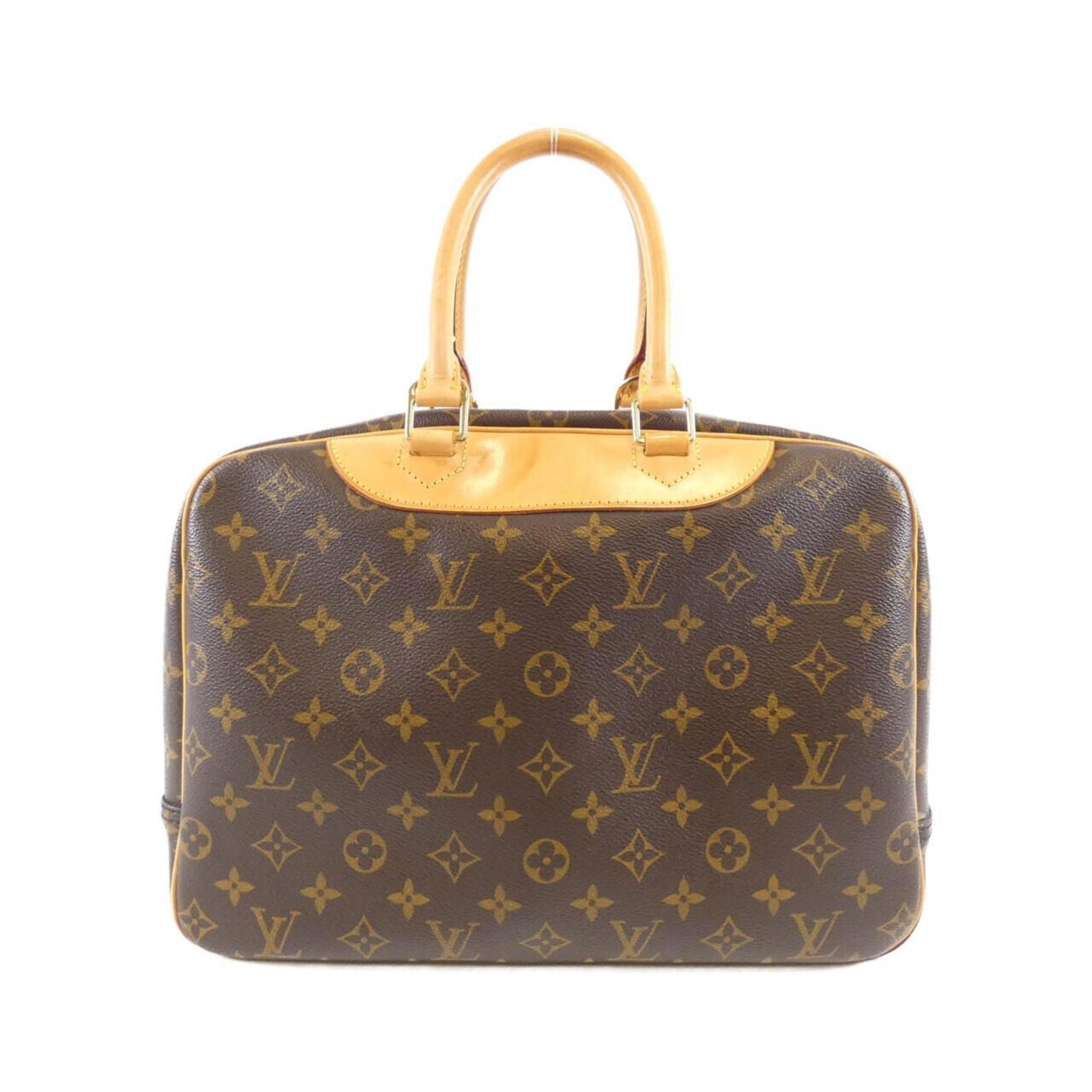 Louis Vuitton Monogram Bowling Vanity Handbag