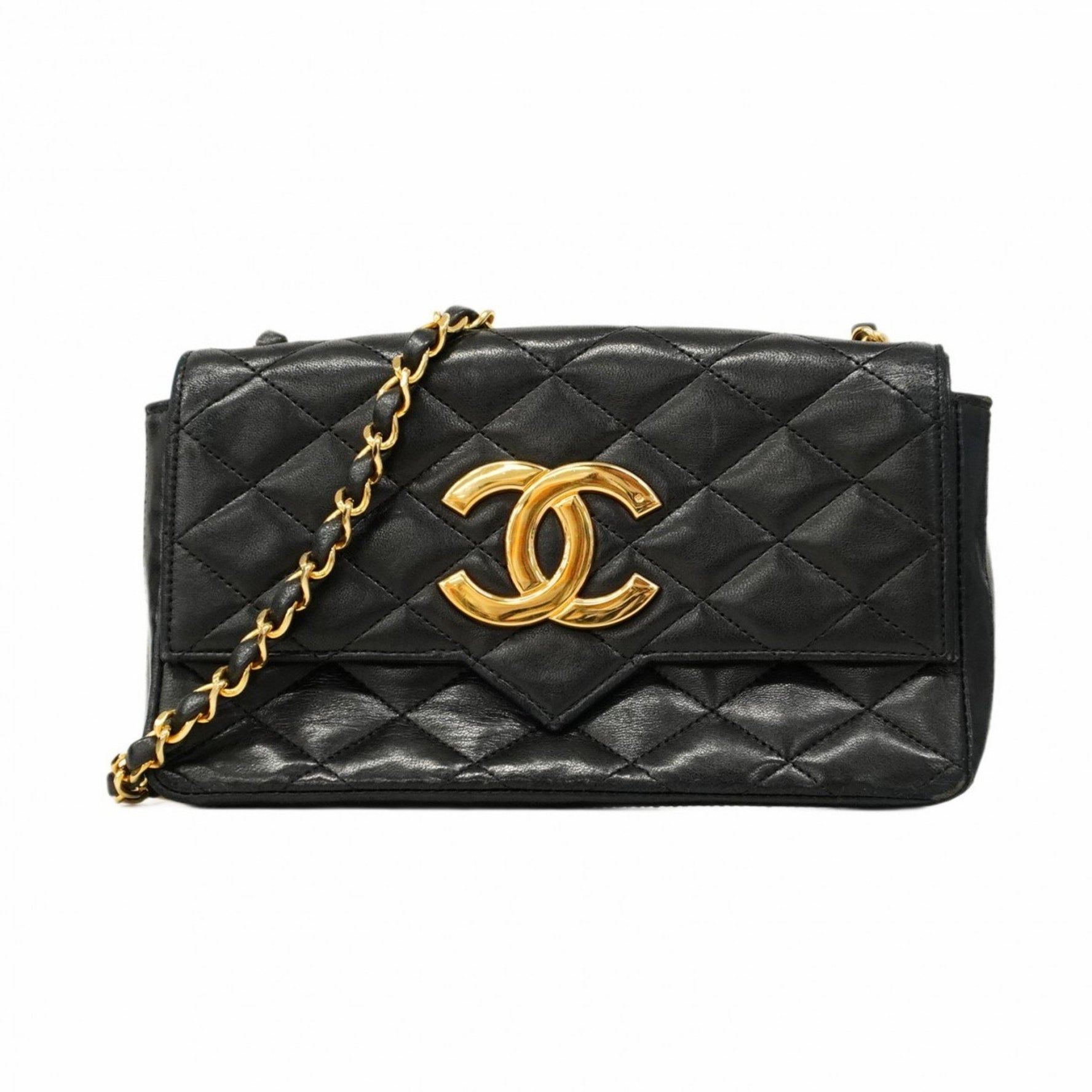 Chanel Matelasse Shoulder Bag with Chain Bag, Lambskin