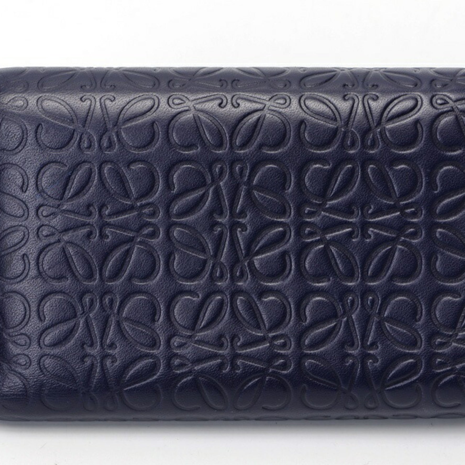 LOEWE Repeat Anagram Vertical Wallet Tri-fold Leather