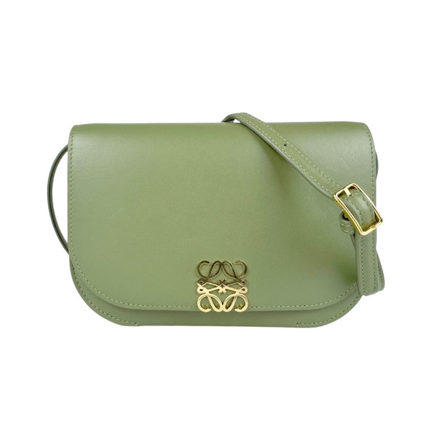 LOEWE Shoulder Bag Goya Small Leather Gold