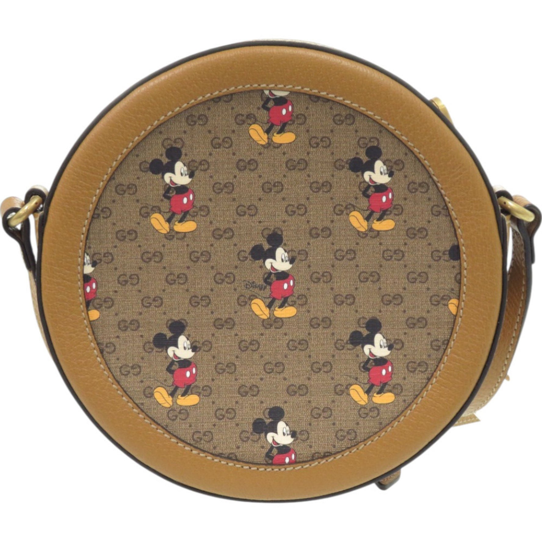 Like new Gucci x Disney Mickey Mouse GG Supreme Shoulder Bag 1059