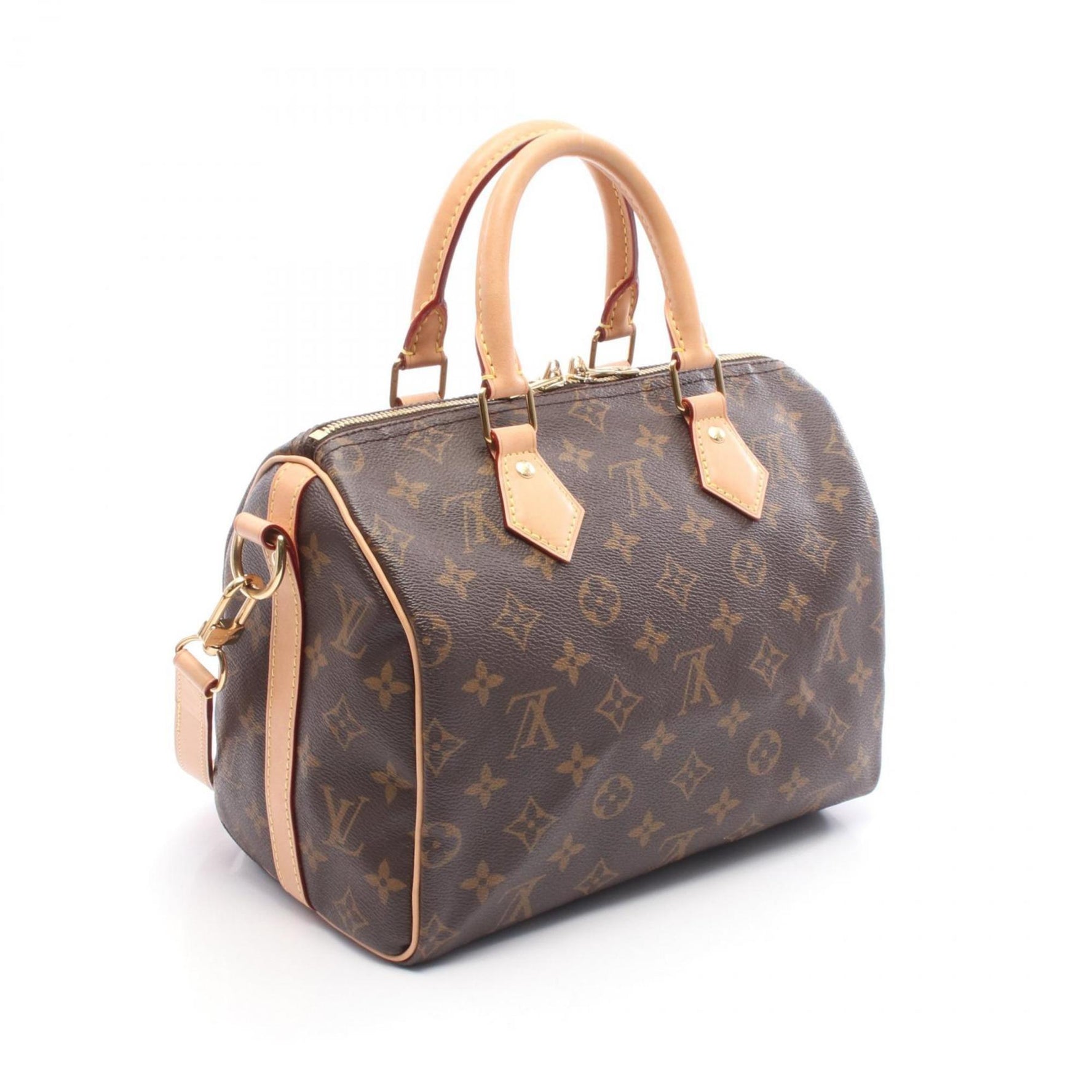 Louis Vuitton Speedy Bandouliere 25 Handbag, Coated Canvas and Leather, Monogram
