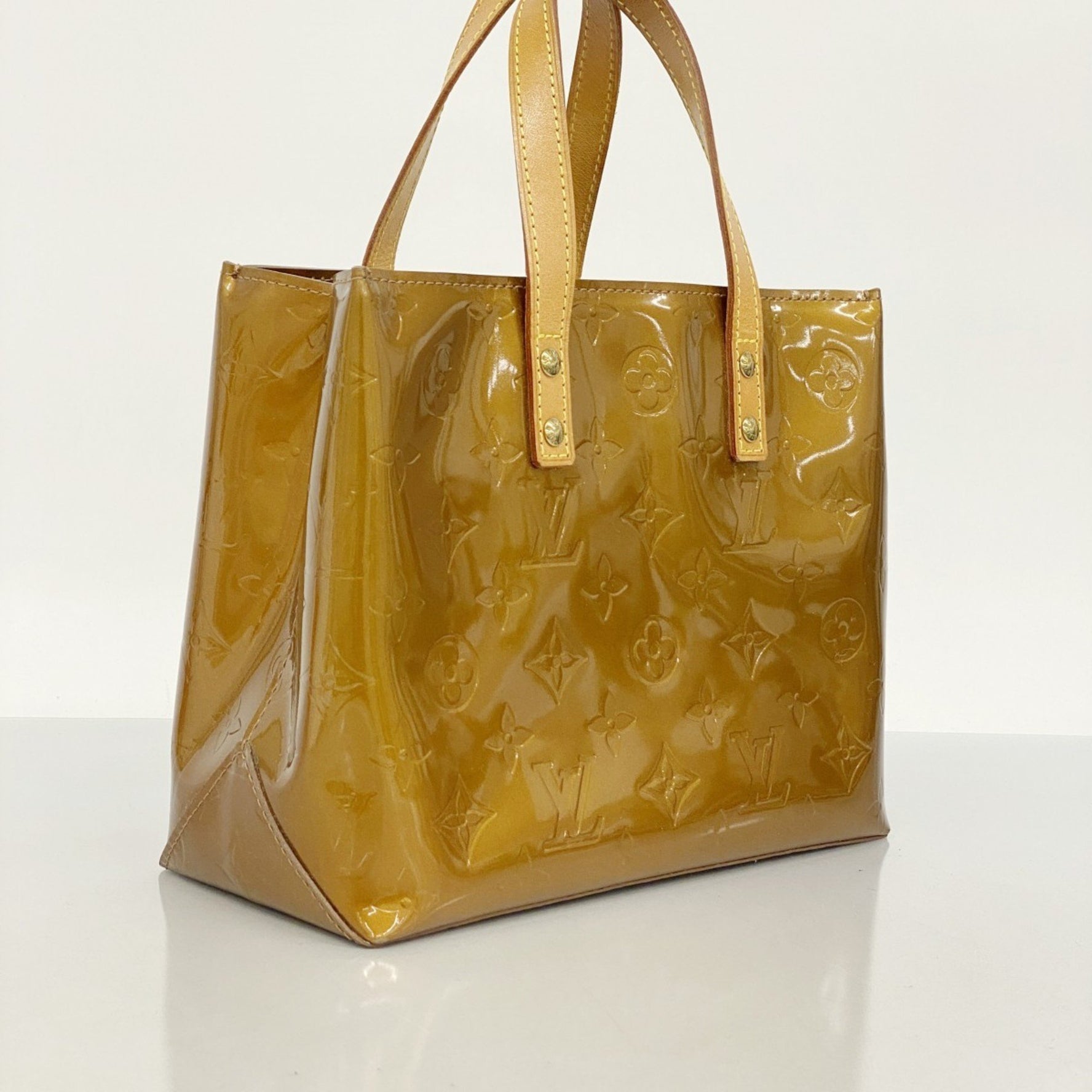 Louis Vuitton Vernis Reed PM Handbag