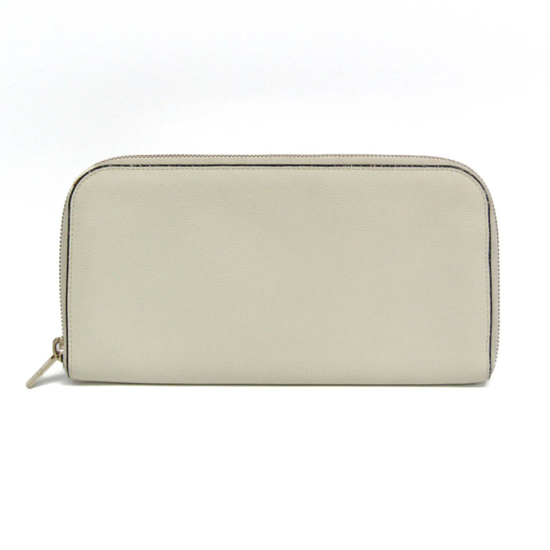 Valextra Women's Leather Clutch Bag Cream