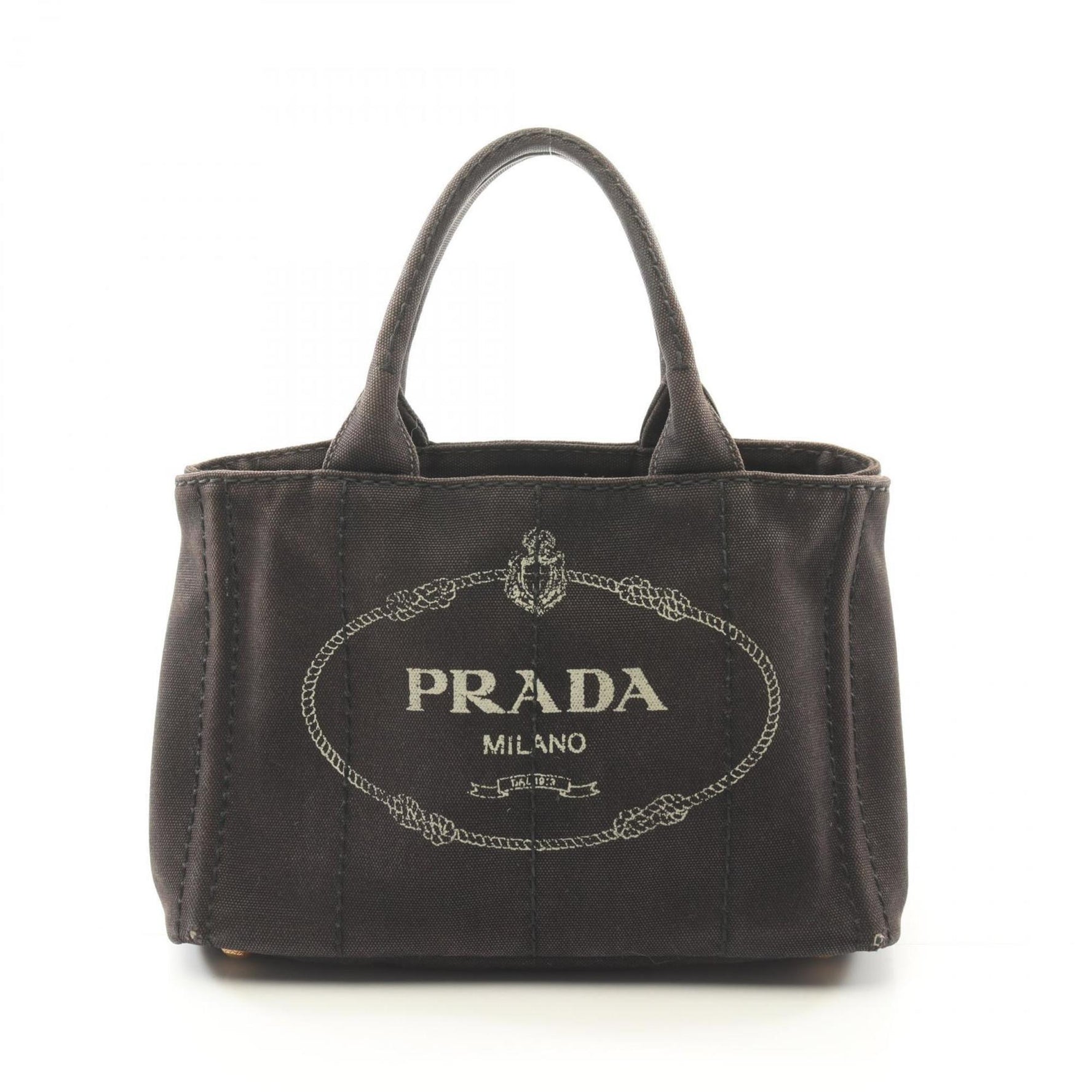 PRADA CANAPA Canvas Tote Bag