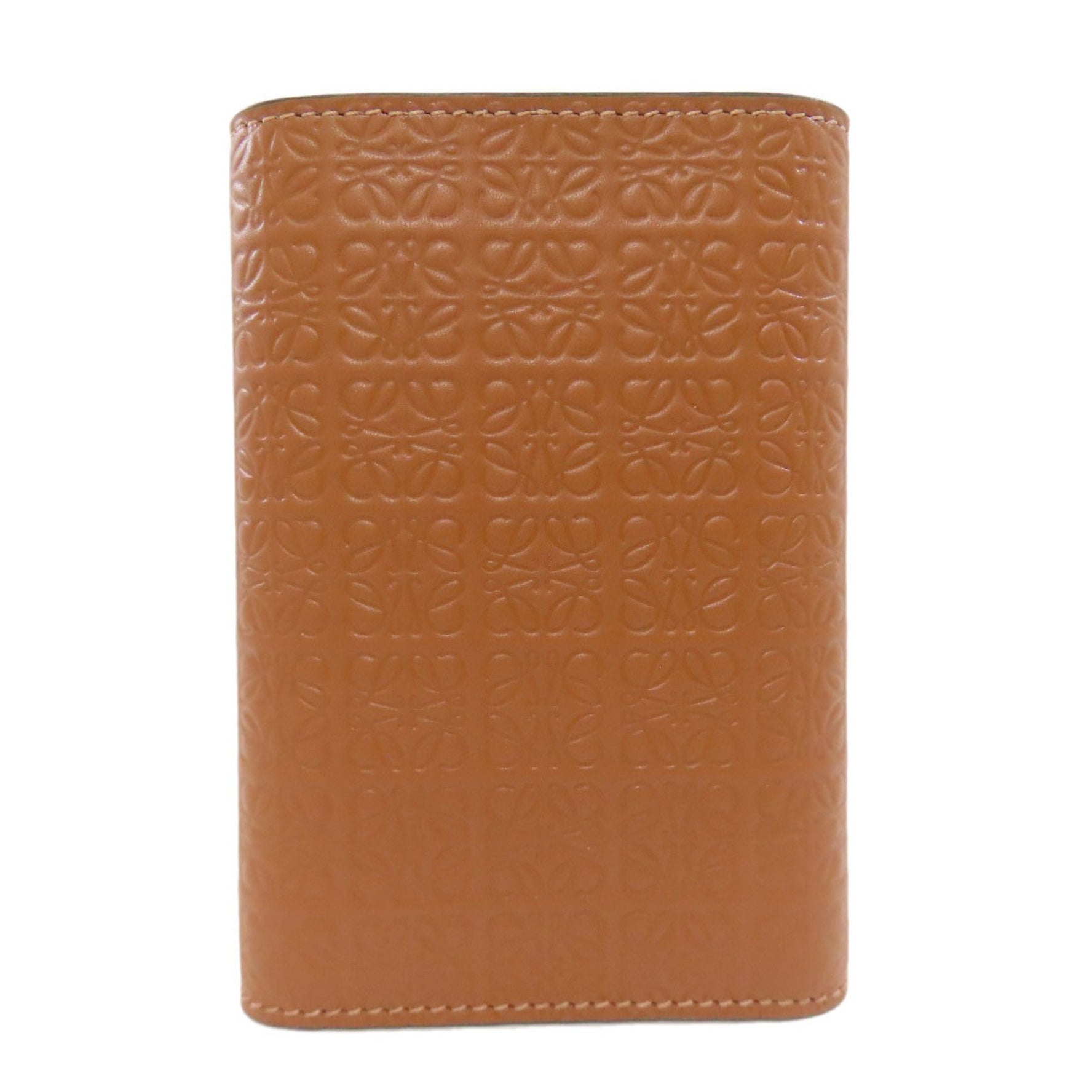 LOEWE Repeat Vertical Wallet Small Bi-fold Calfskin