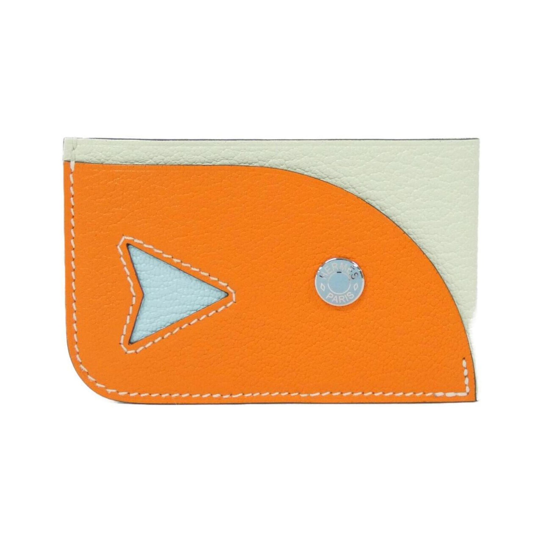 Hermes Poisson Business Card Holder/Card Case
