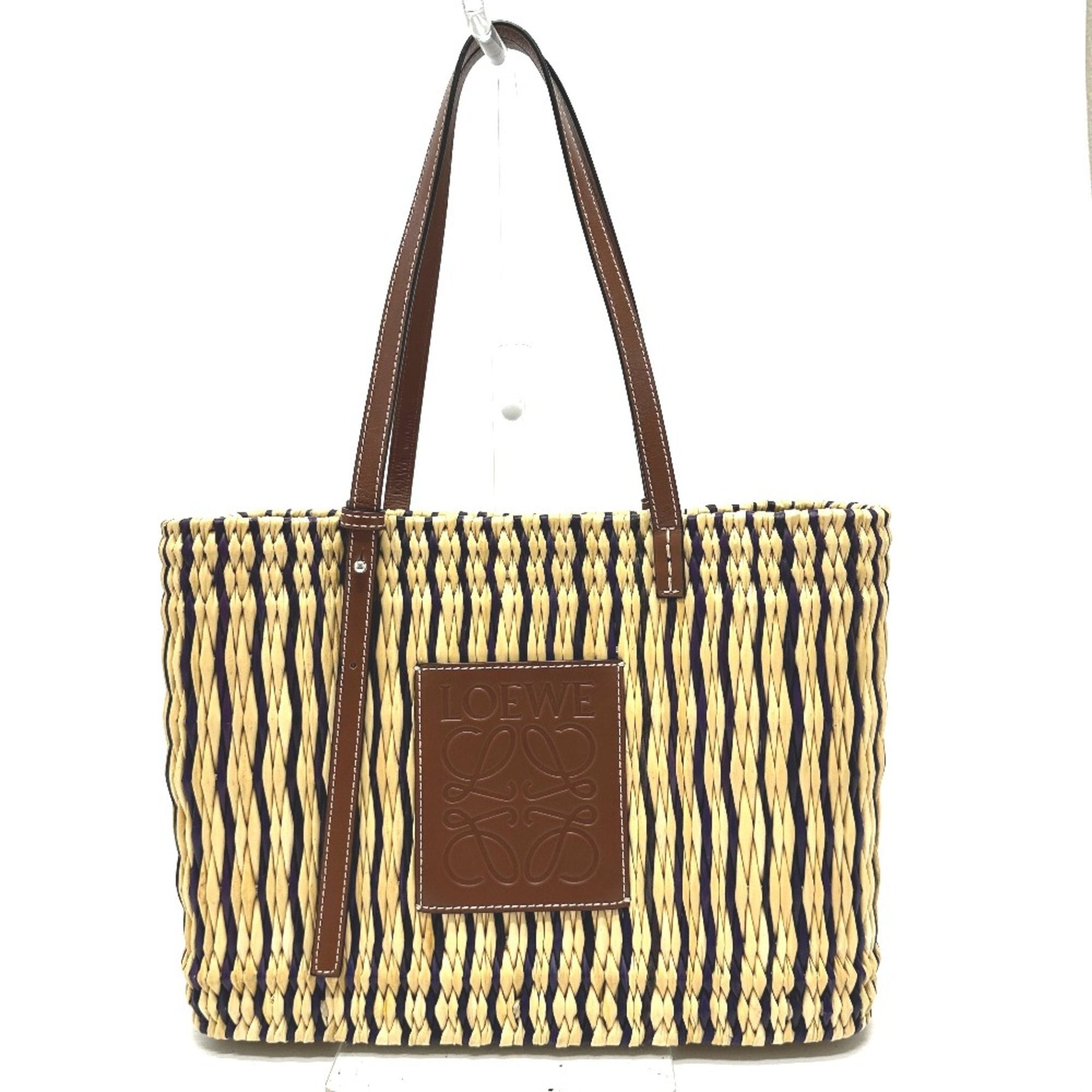 Loewe square anagram Basket bag Tote Bag