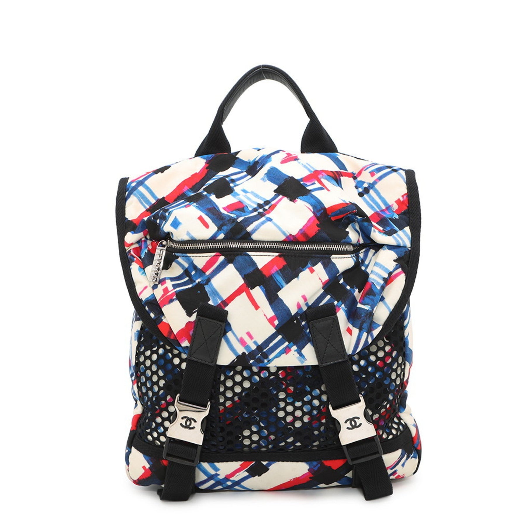 Chanel Backpack Airline Nylon Coco Mark Bag