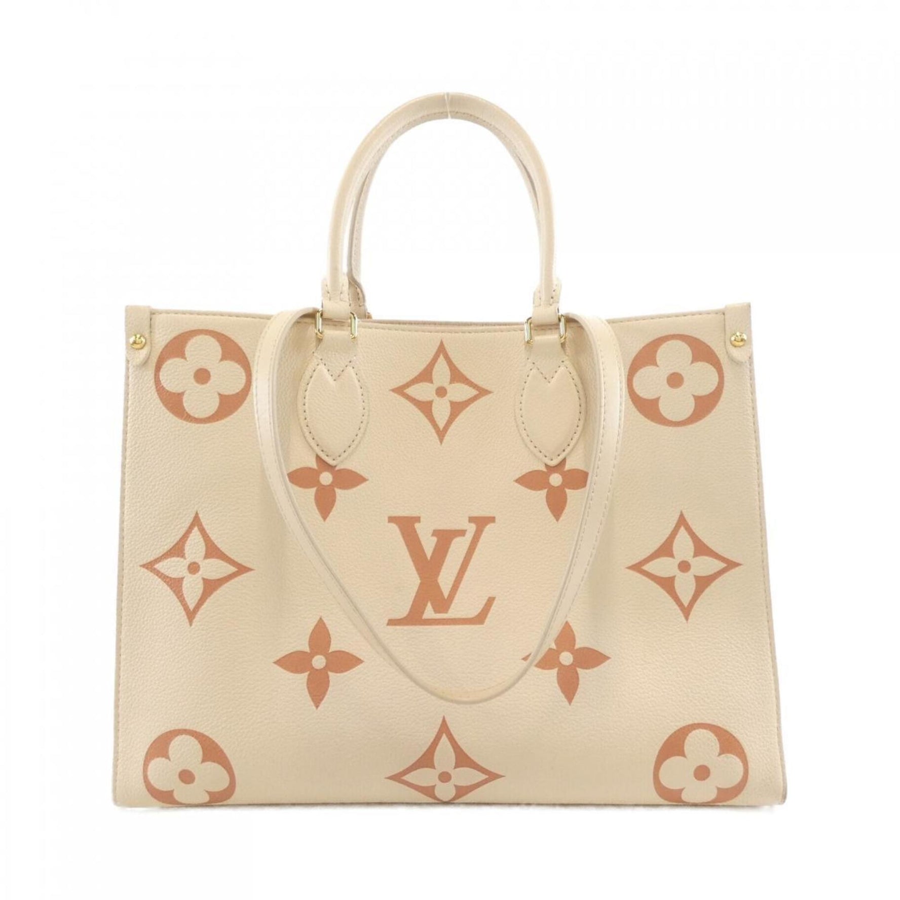 Louis Vuitton Two-Tone Monogram Empreinte On-the-Go MM Handbag