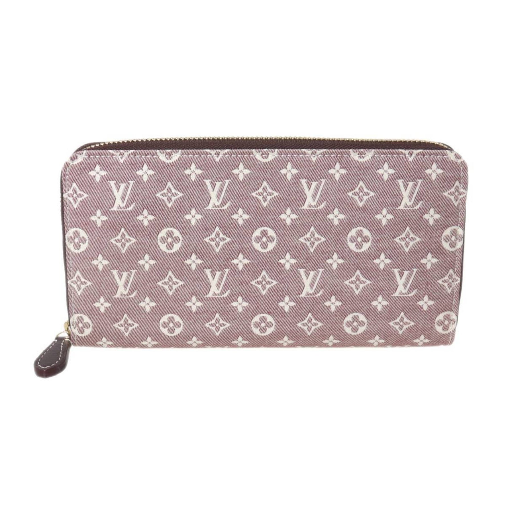 Louis Vuitton Zippy Wallet, Long Round Zip, Monogram Idylle