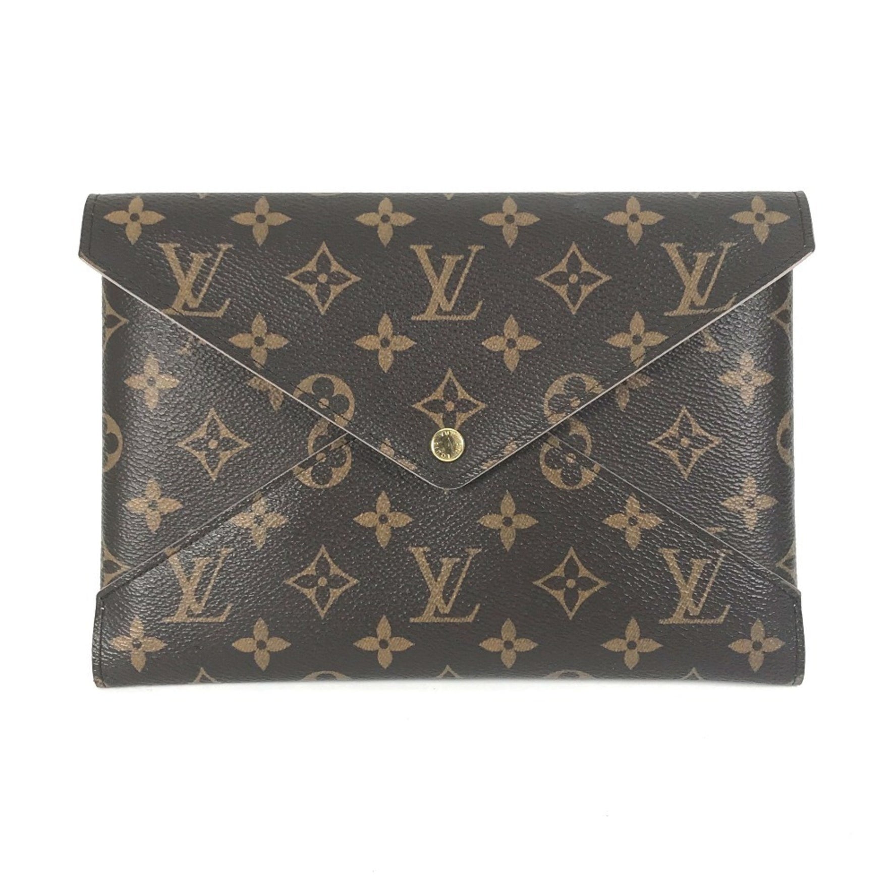 Louis Vuitton Monogram Pochette Kirigami Large and Medium Pouch Clutch Bag Canvas