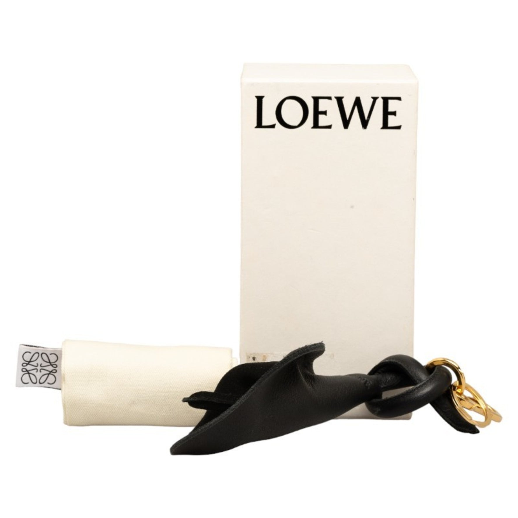 LOEWE Keychain Charm Leather