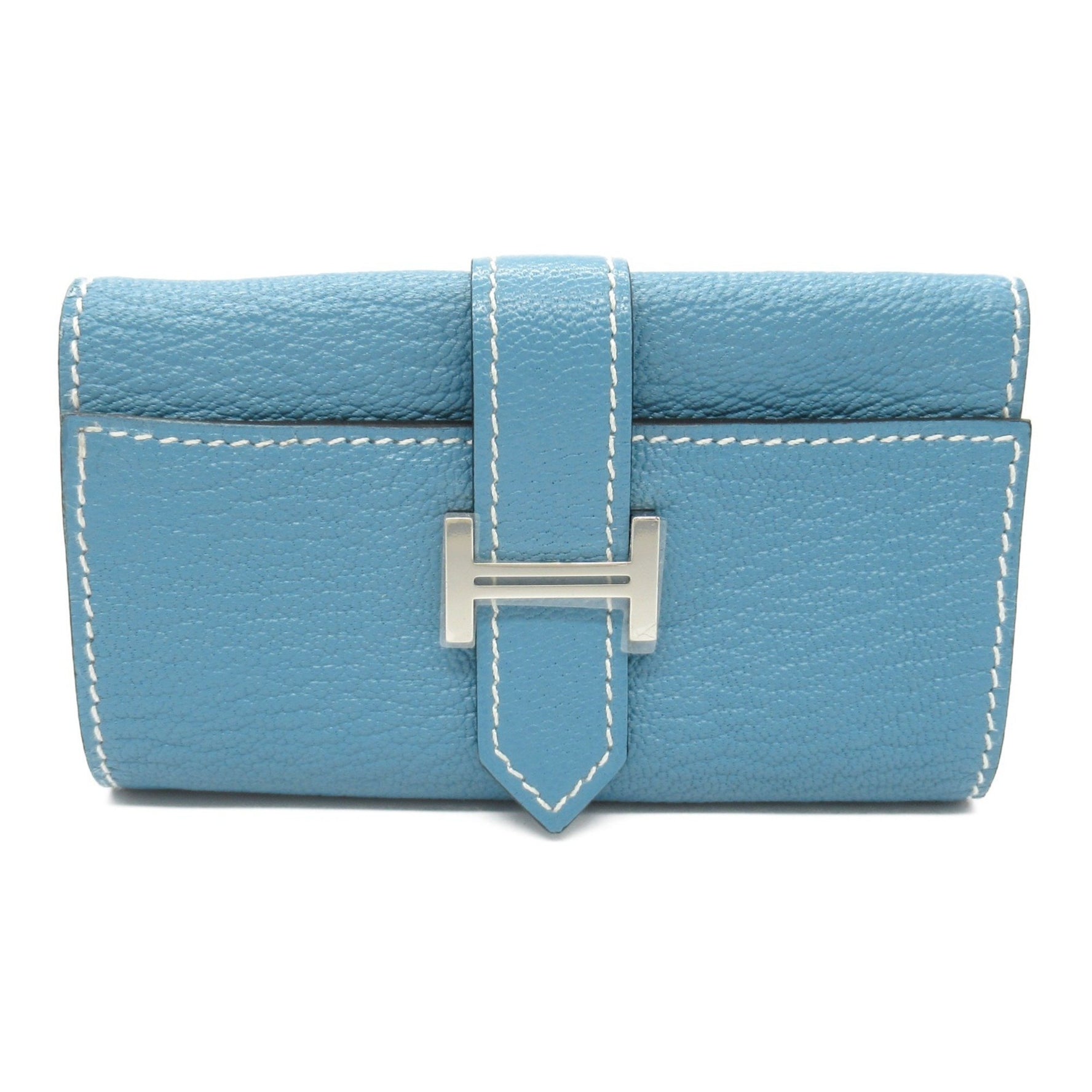 Hermes Bearn key case, leather, Chevre, men's and