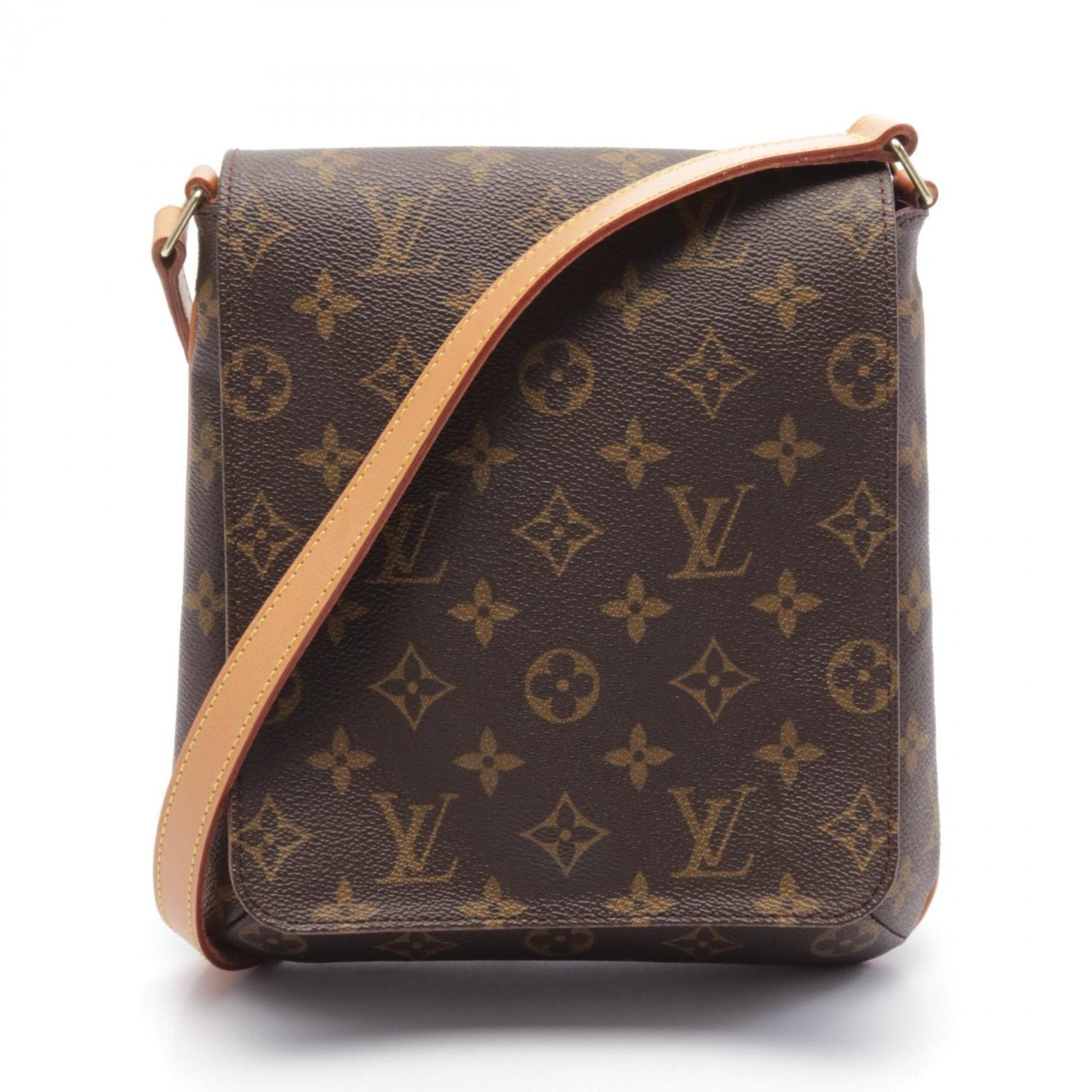 Louis Vuitton Musette Salsa Short Strap Monogram Shoulder Bag, Coated Canvas, Leather
