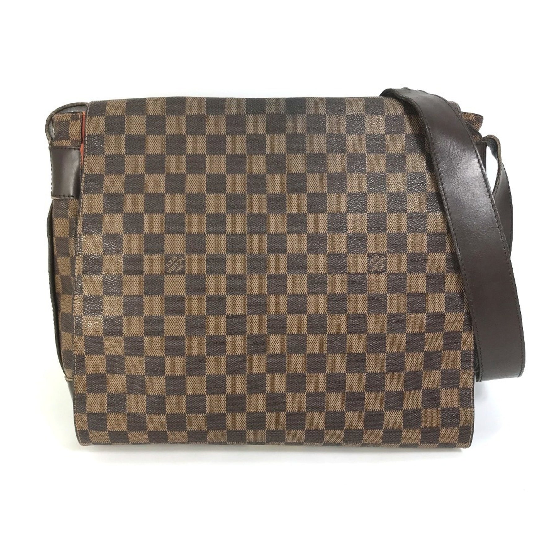 Louis Vuitton Damier Bastille Bag Flap Crossbody Shoulder Canvas Ebene