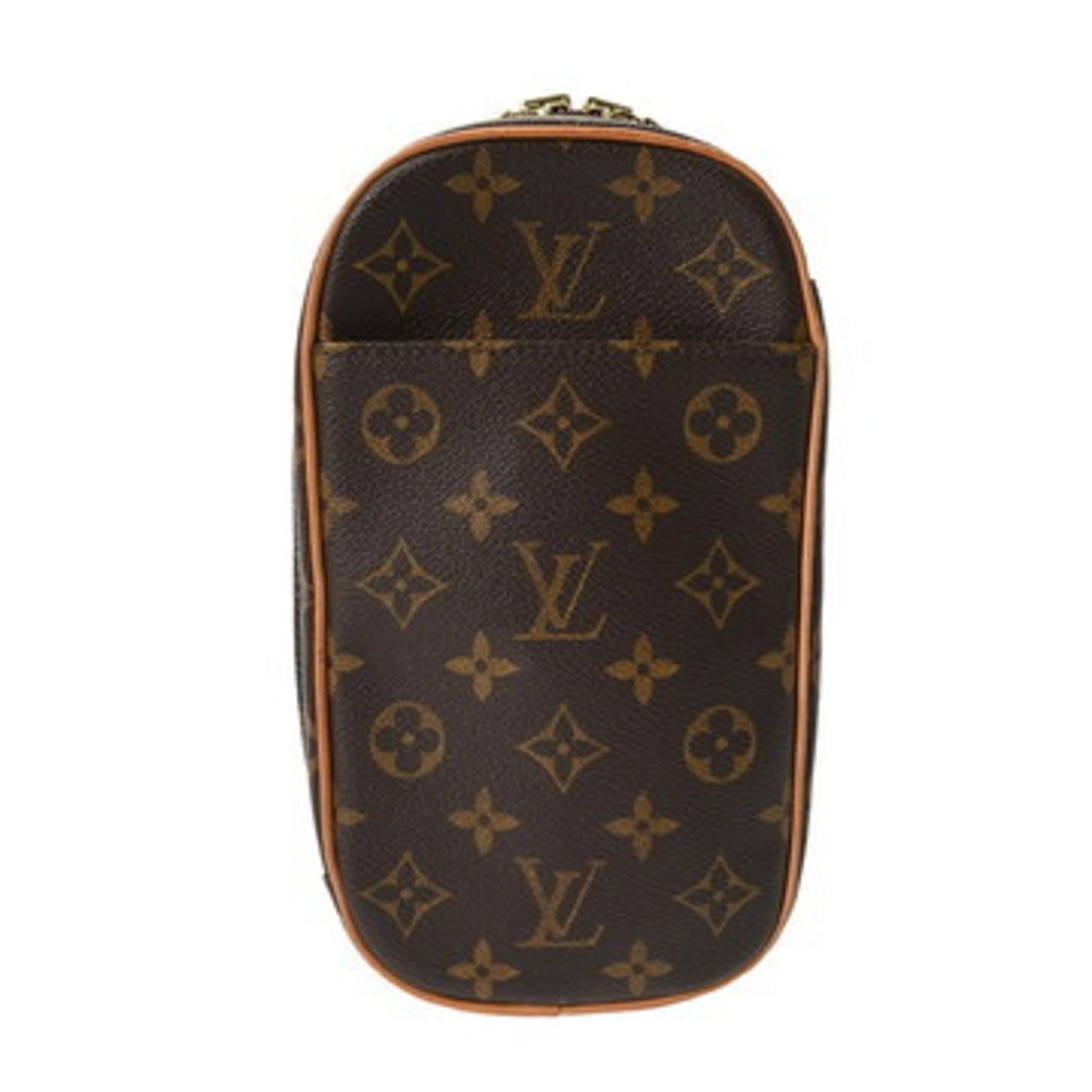 LOUIS VUITTON Monogram Canvas Pochette Ganju Body Bag