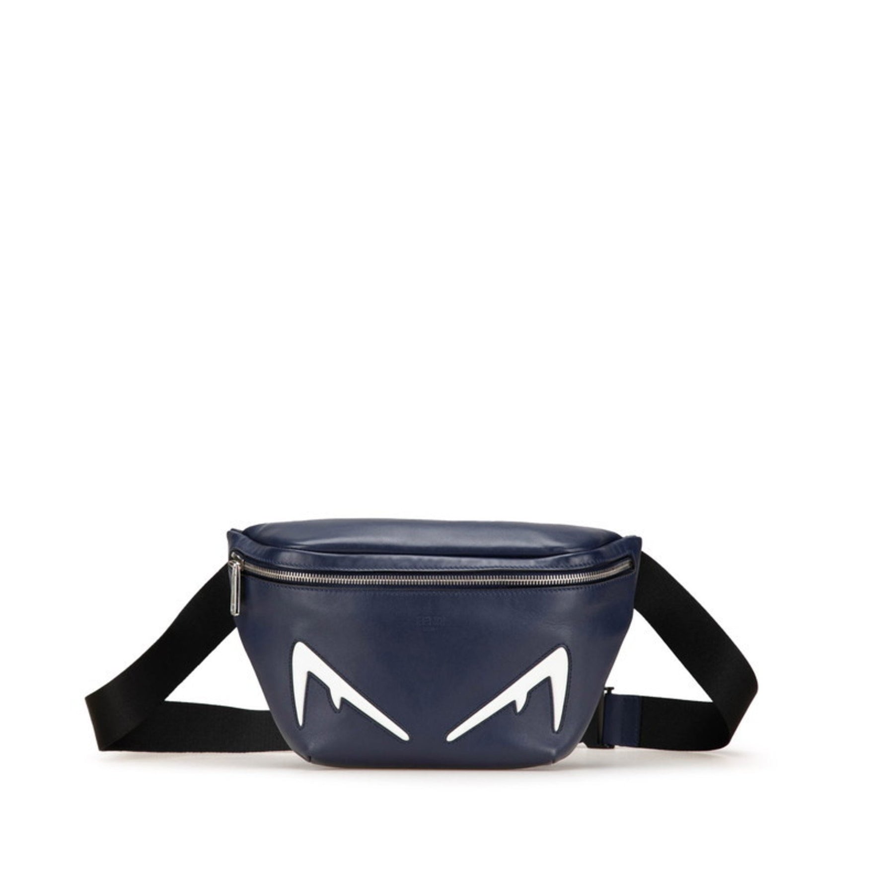 Fendi Bugs Eye Waist Bag/Body Bag Leather