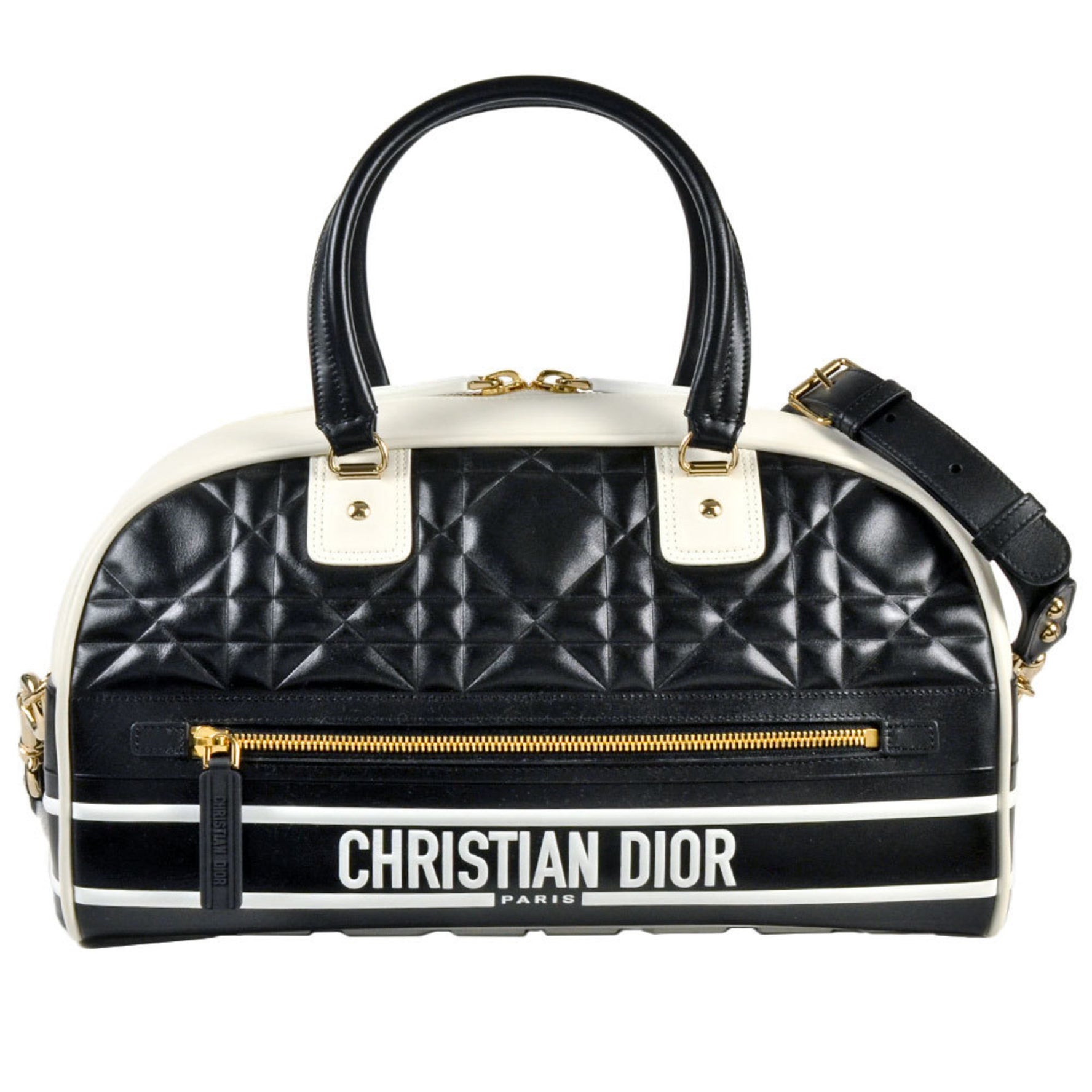 Christian Dior Dior Small Bag Leather Black Sporty