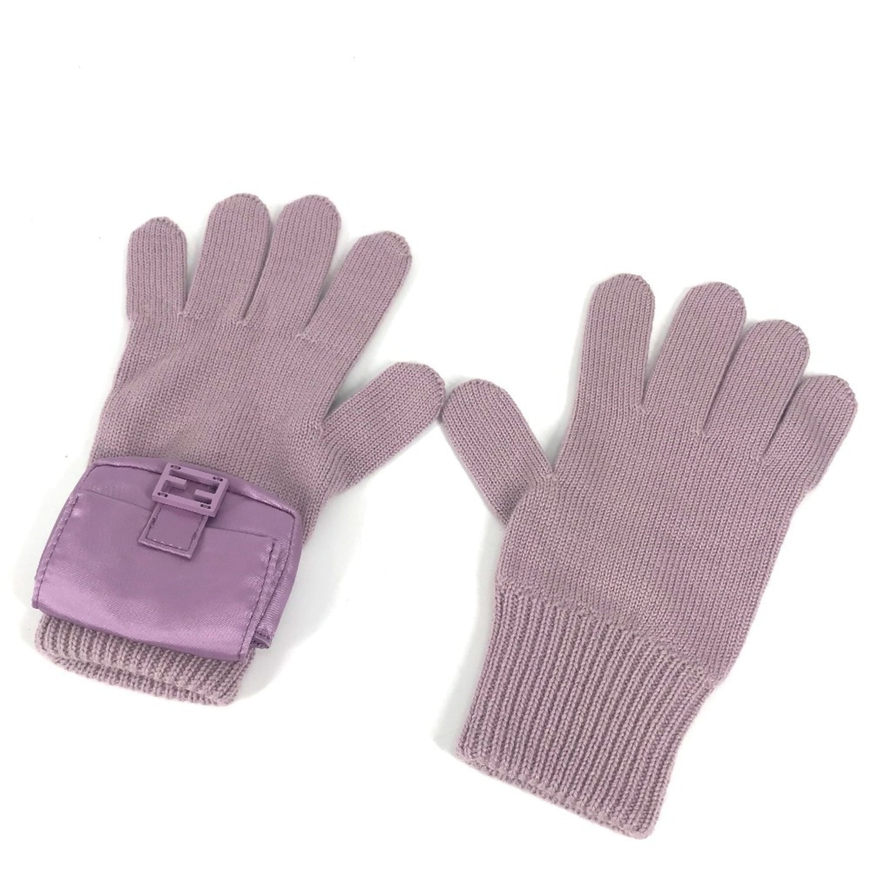 FENDI Bucket Gloves Wool