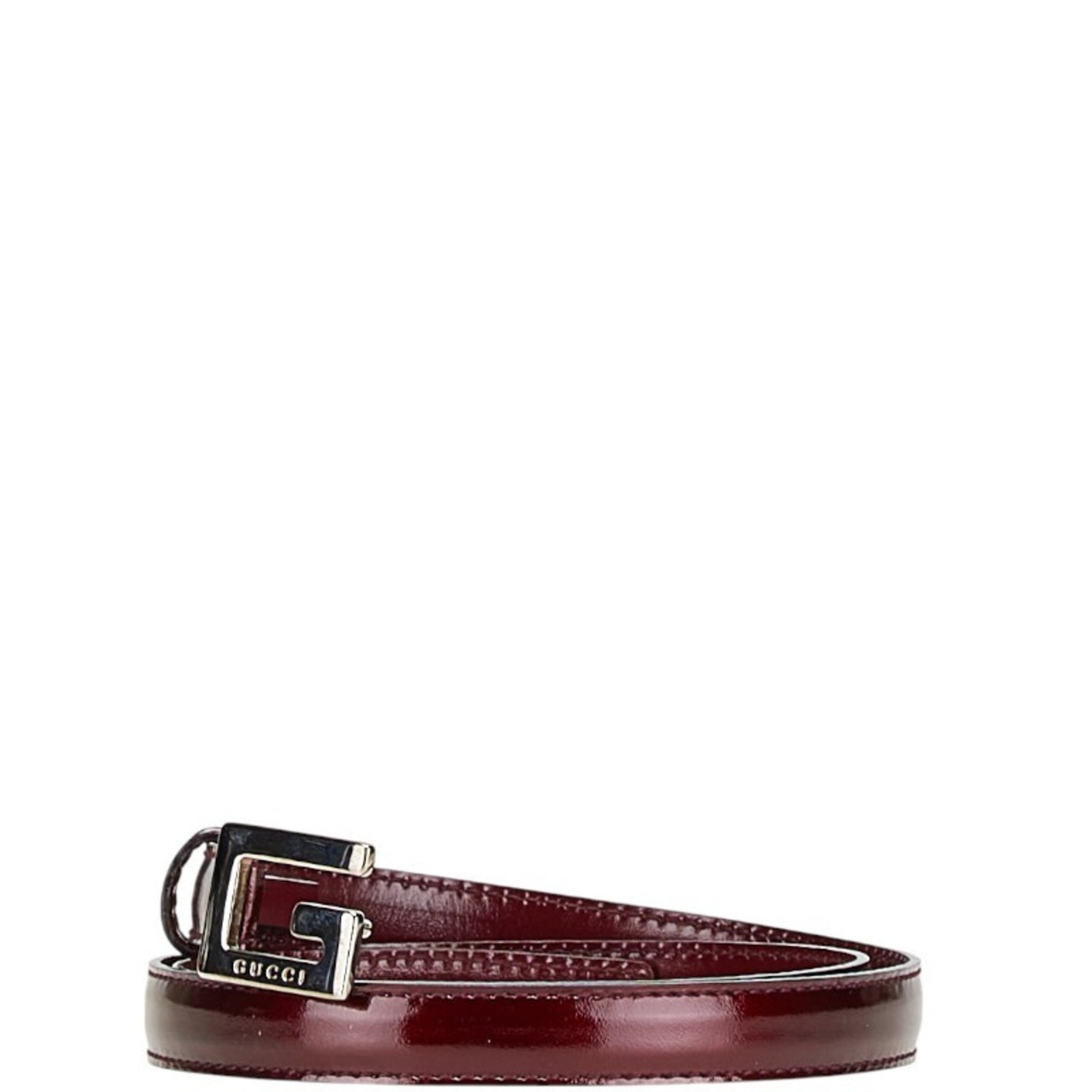 Gucci Belt Size: 70 28 037 194 0969 5 Wine Red Bordeaux Leather
