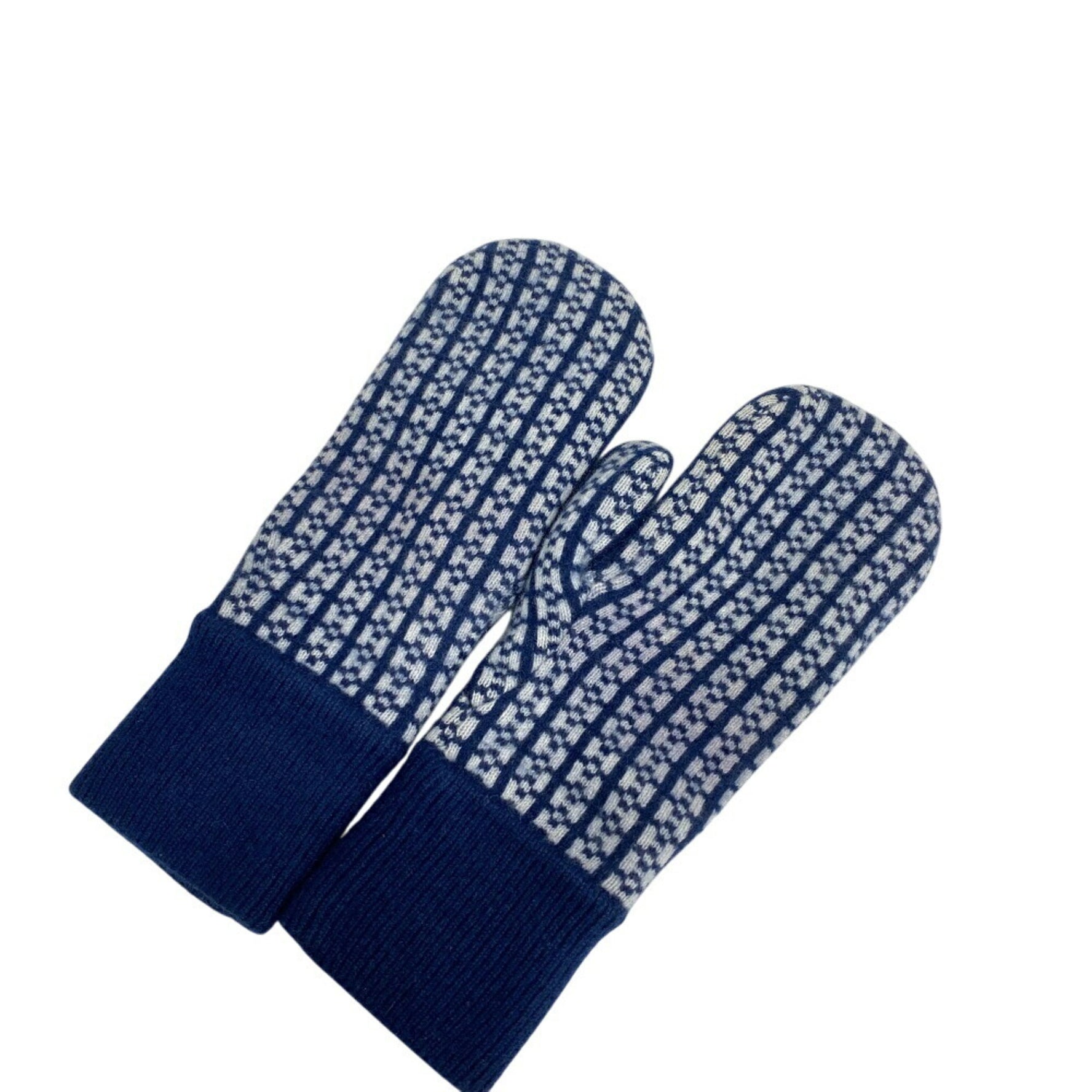 HERMES Gloves Jacquard H