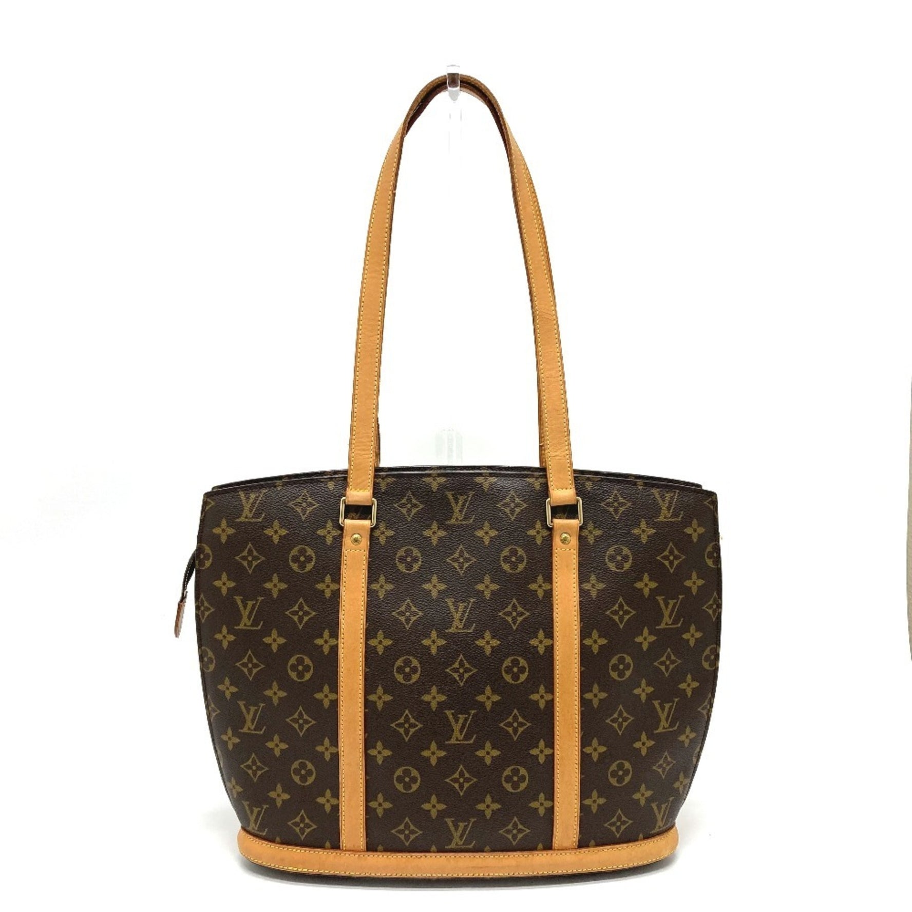Louis Vuitton Monogram Babylon Bag Shoulder Tote Canvas