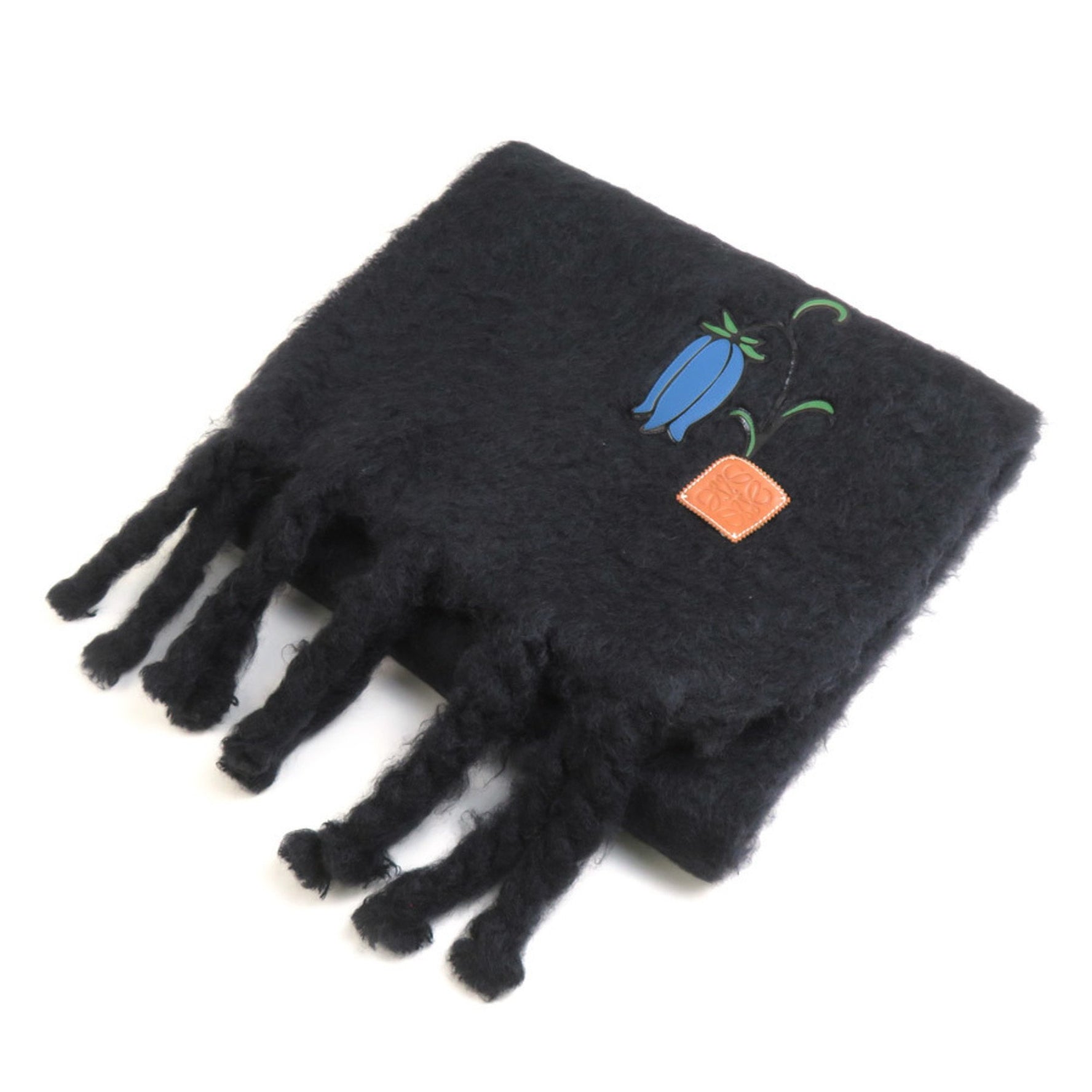 LOEWE Anagram Wool Mohair Scarf