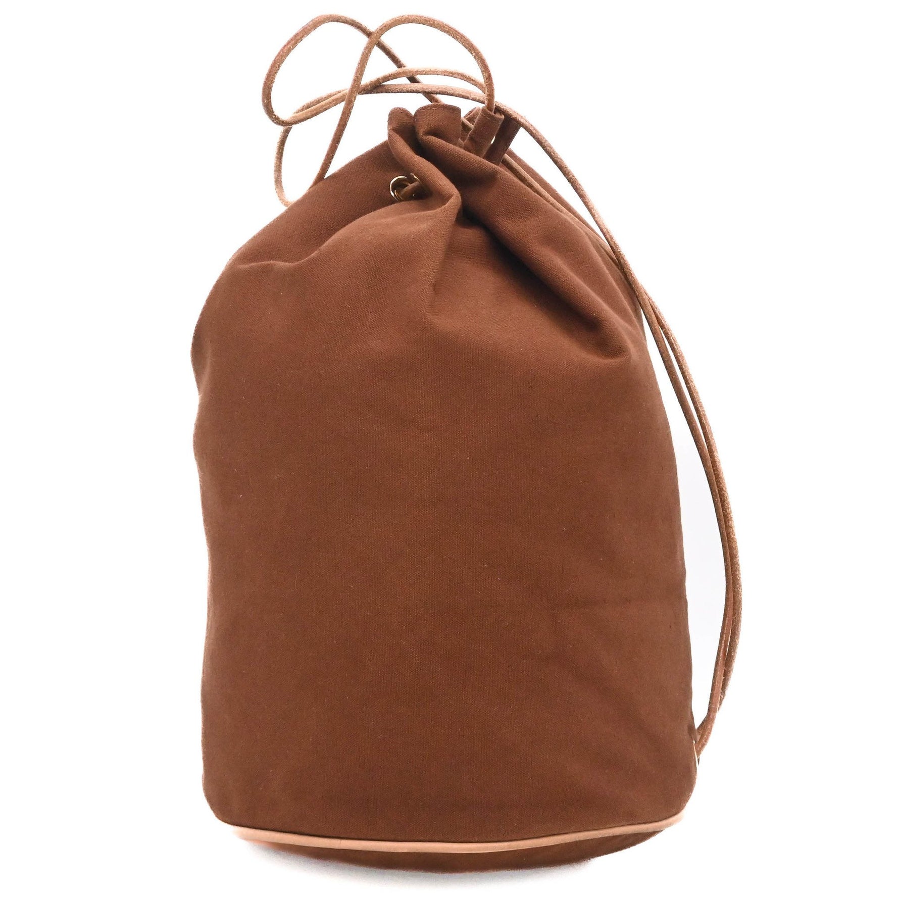 HERMES H Polochon Mimir GM Shoulder Bag, Cotton