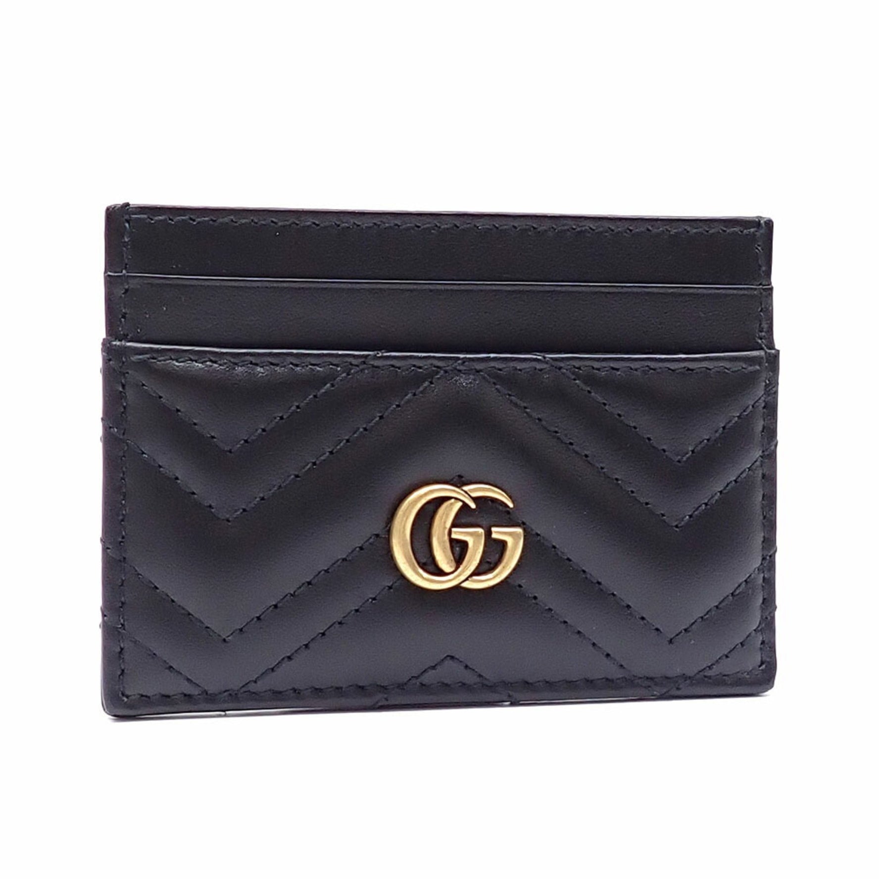 Gucci GG Marmont Card Case, Leather