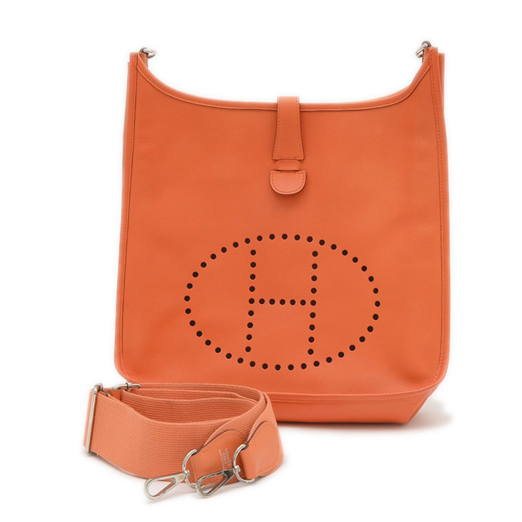 Hermes Hermès Evelyn Shoulder Bag, Epson Silver Hardware, P Stamp, Complementary Colors Available
