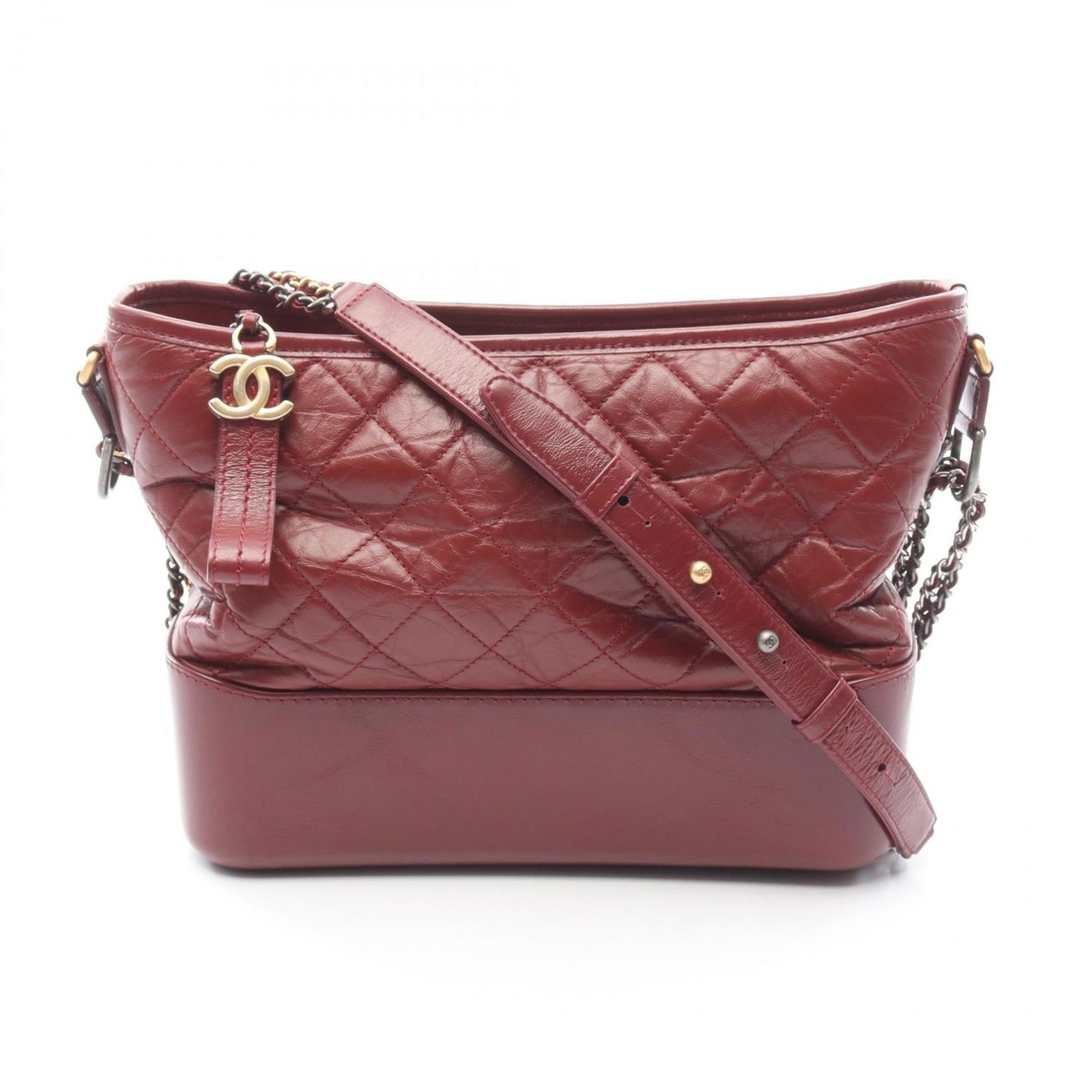 CHANEL Gabrielle de Large Hobo Shoulder Bag in Calfskin Leather