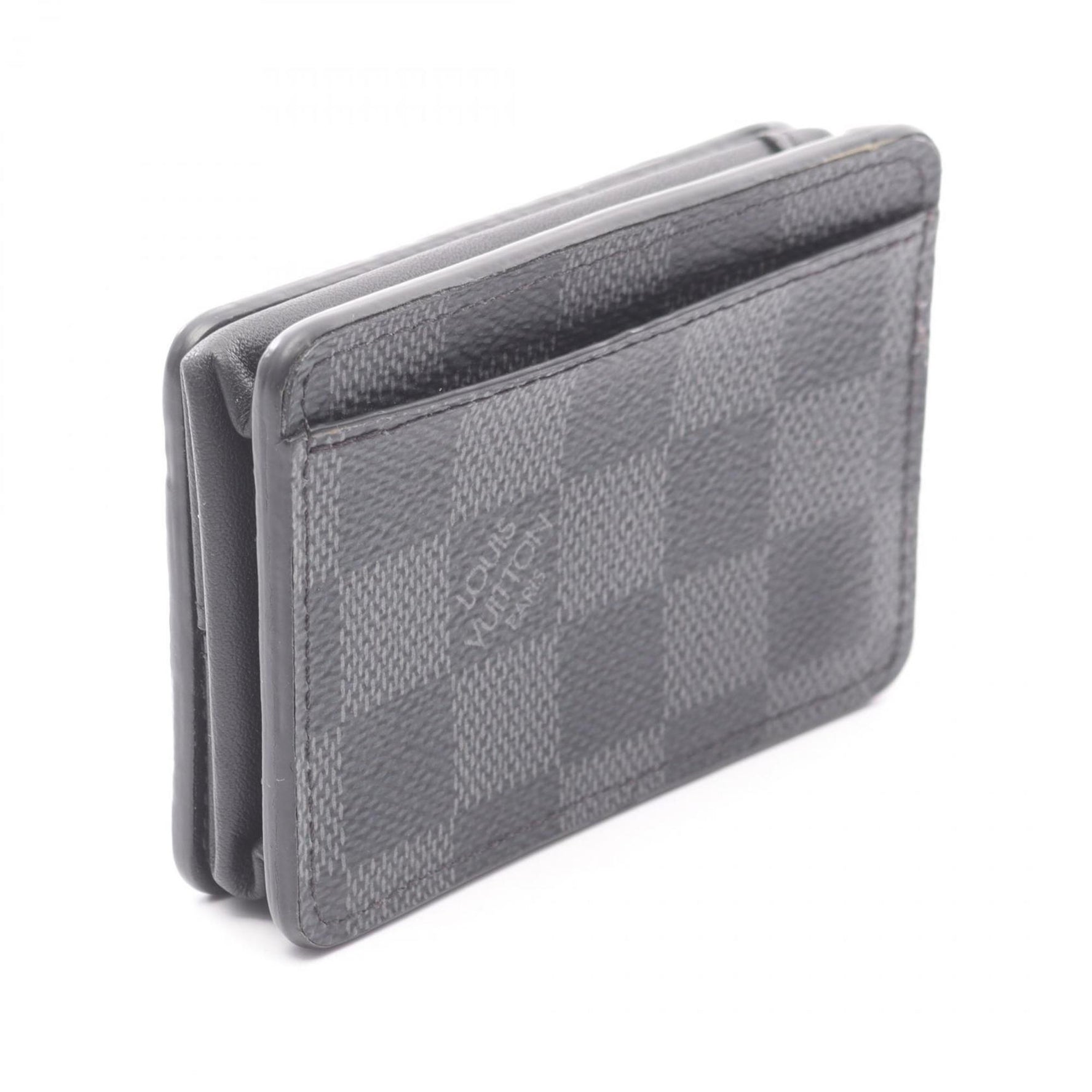 Louis Vuitton Damier Graphite Leather Coin Purse