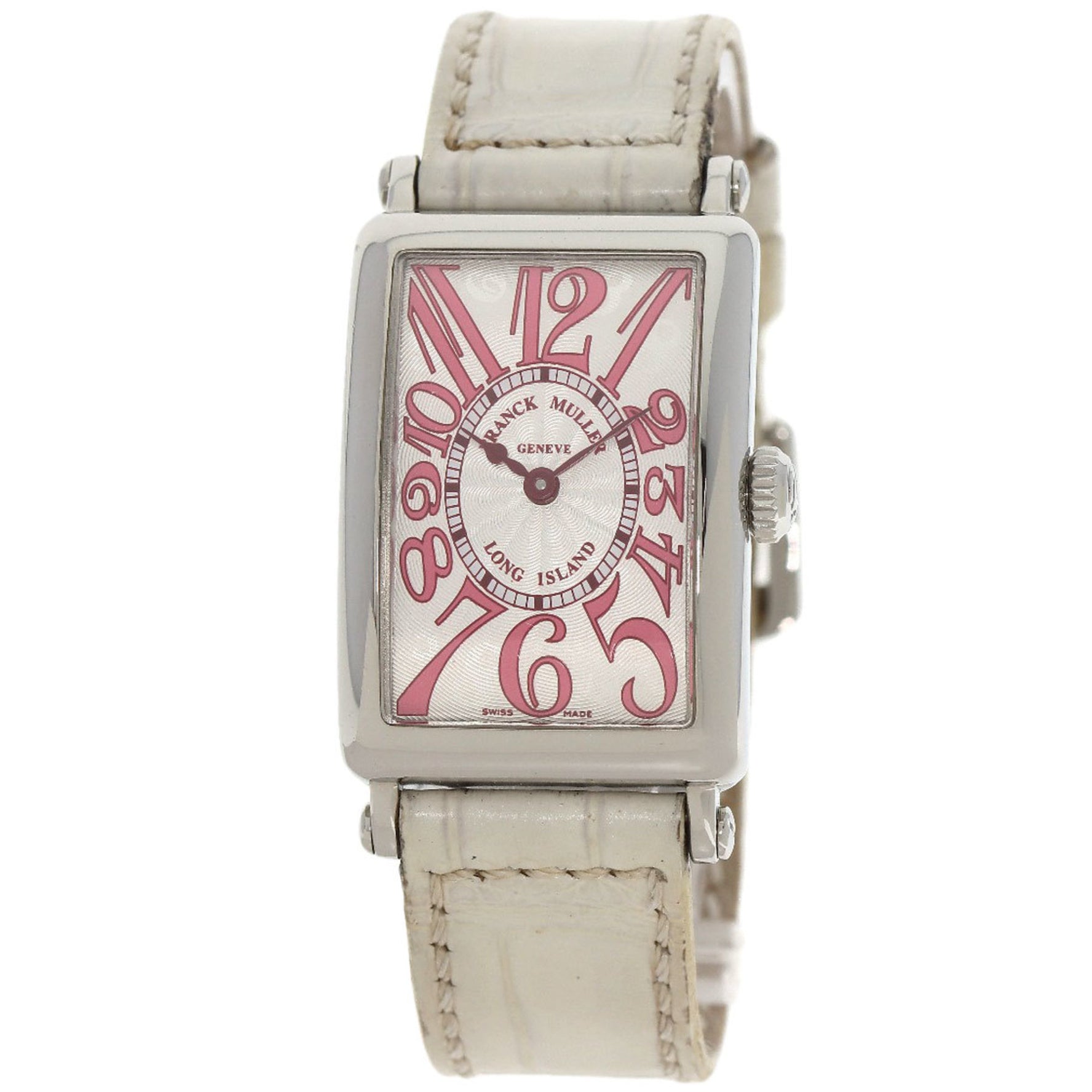 Franck Muller 902J Long Island Japan Limited Edition 500 pieces Stainless Steel Leather Ladies Watch FRANCK MULLER
