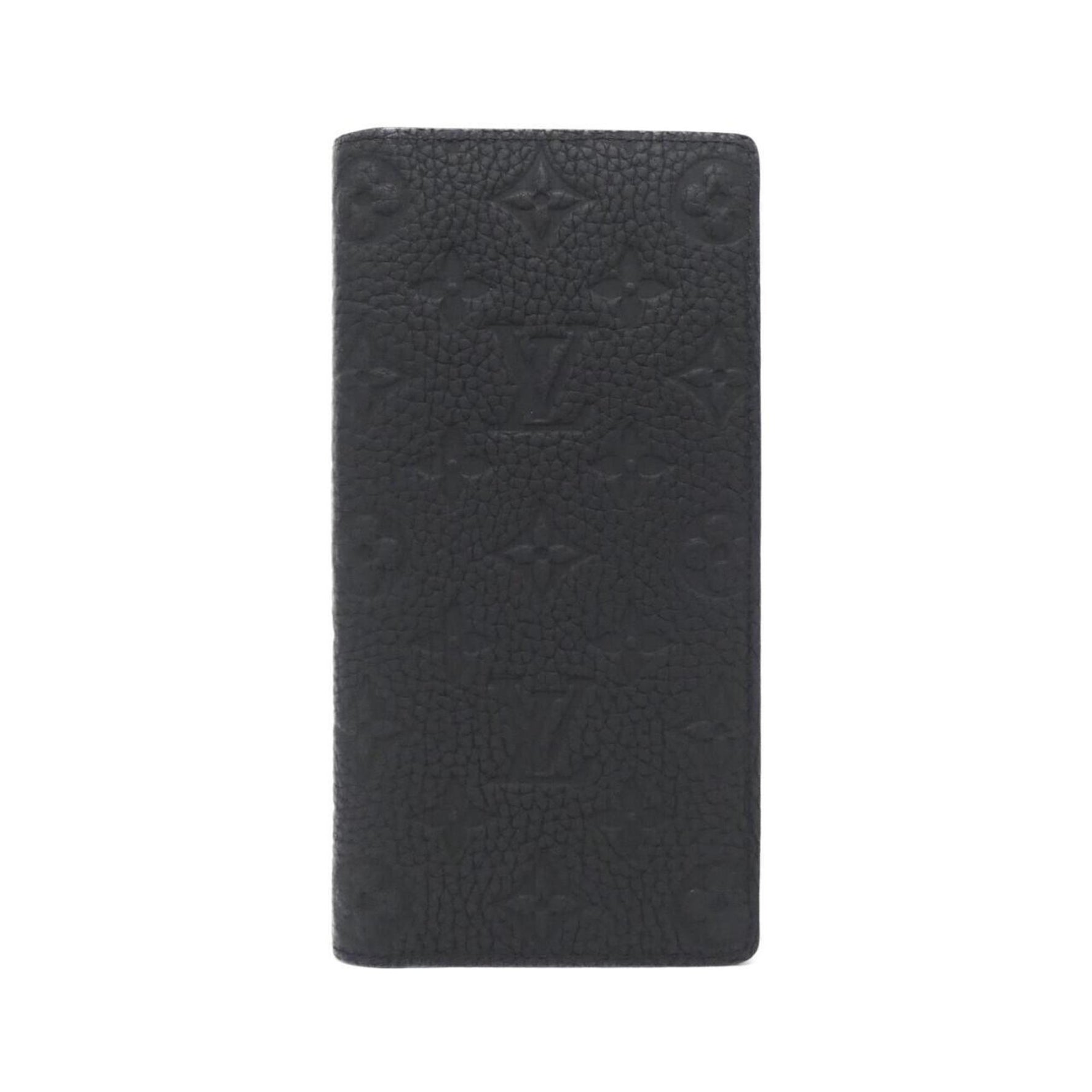 Louis Vuitton Taurillon Monogram Portefeuille Brazza Wallet