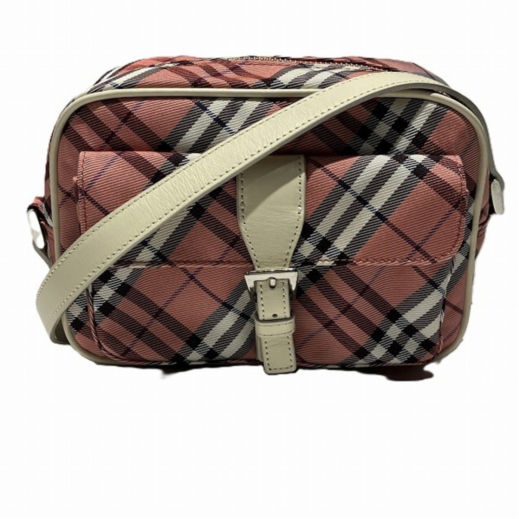 Burberry Blue Label Nova Check Handbag Shoulder Bag Women's