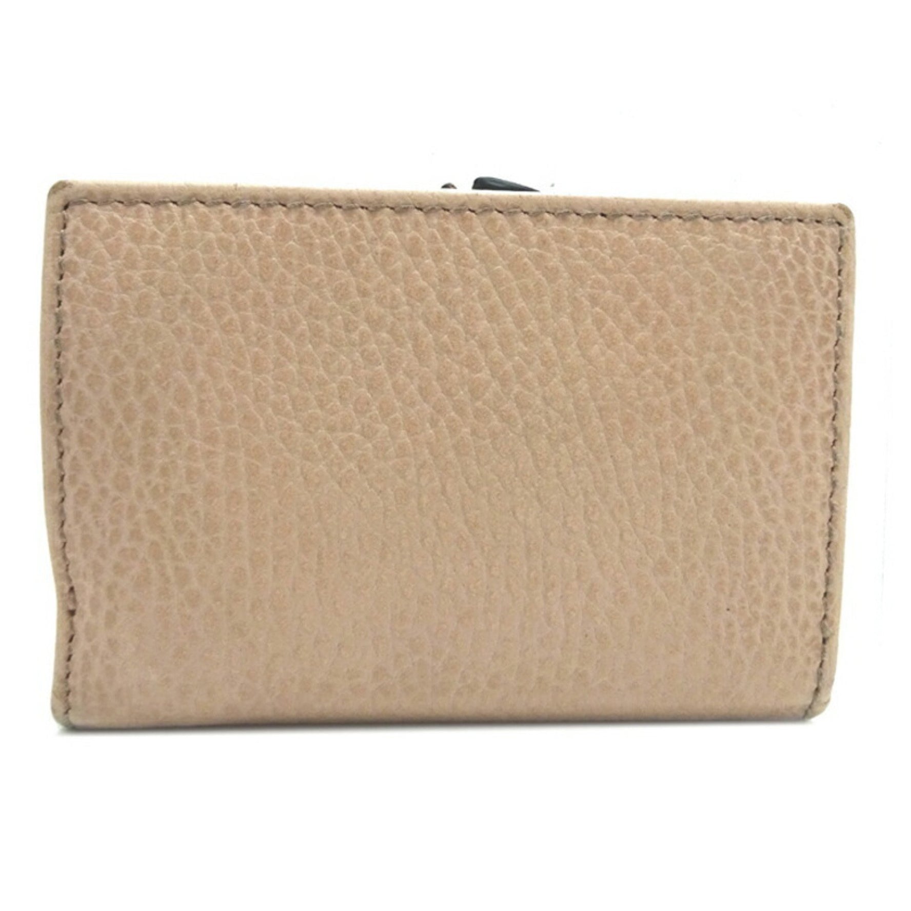 Gucci GG Marmont Compact Wallet Tri-fold Leather