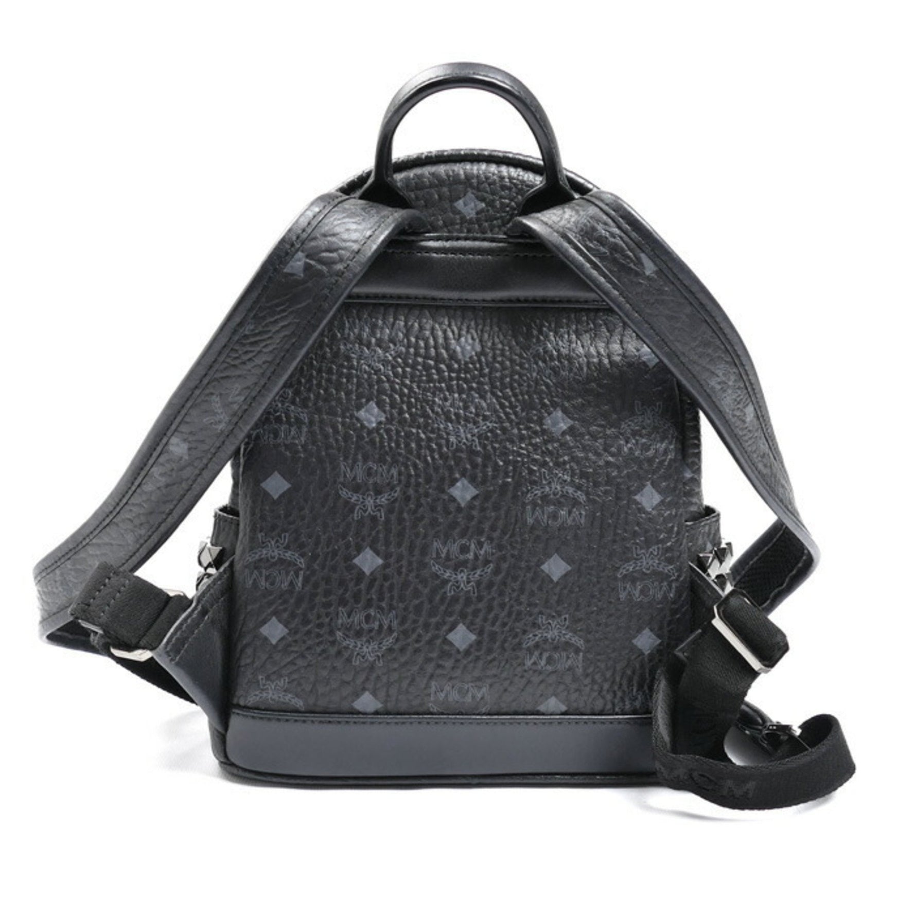 MCM Stark Side Studs Visetos Mini Backpack/Daypack