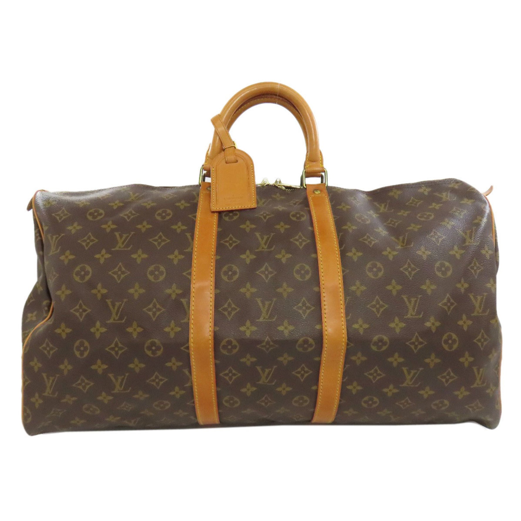 Louis Vuitton Keepall 55 Boston Bag Monogram Canvas