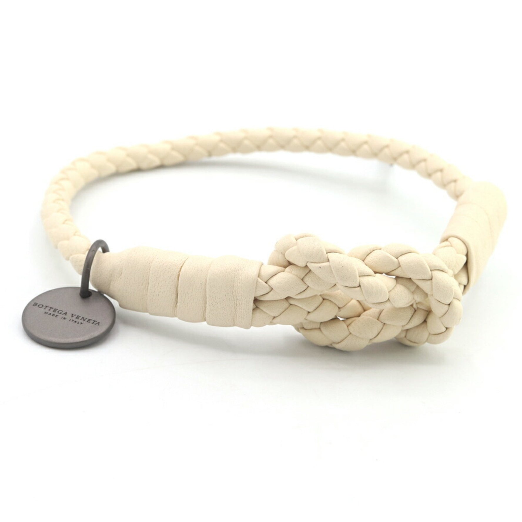 Bottega Veneta Intrecciato Leather Bracelet