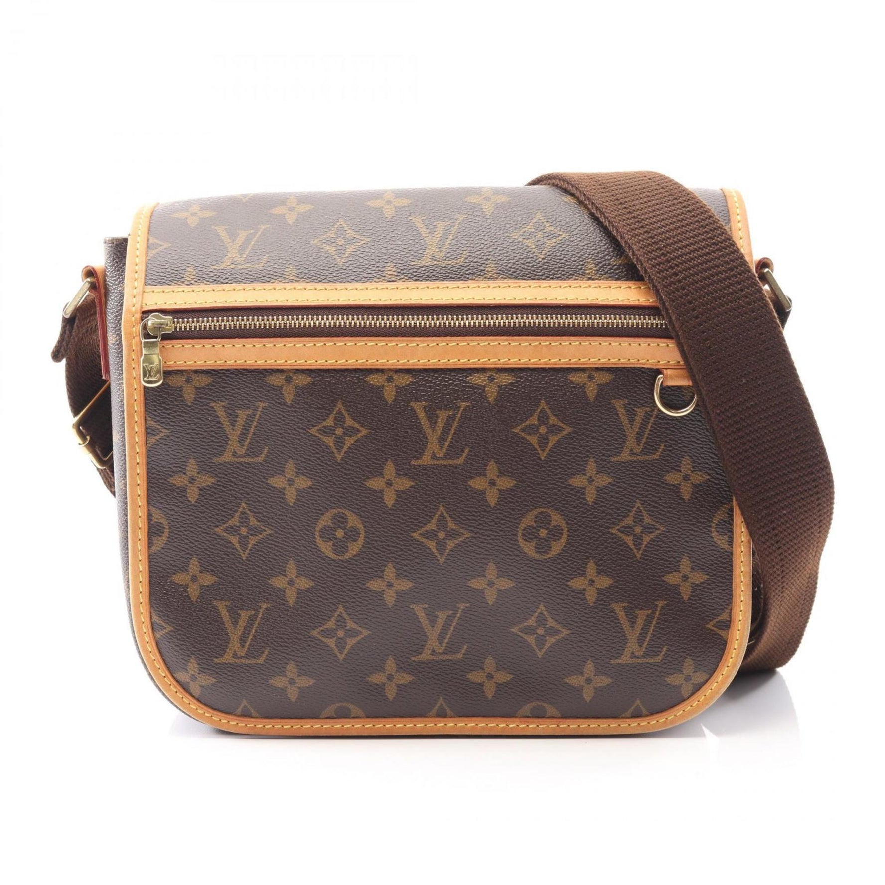 Louis Vuitton Bosphore Messenger PM Shoulder Bag, PVC-Coated Canvas and Leather, Monogram
