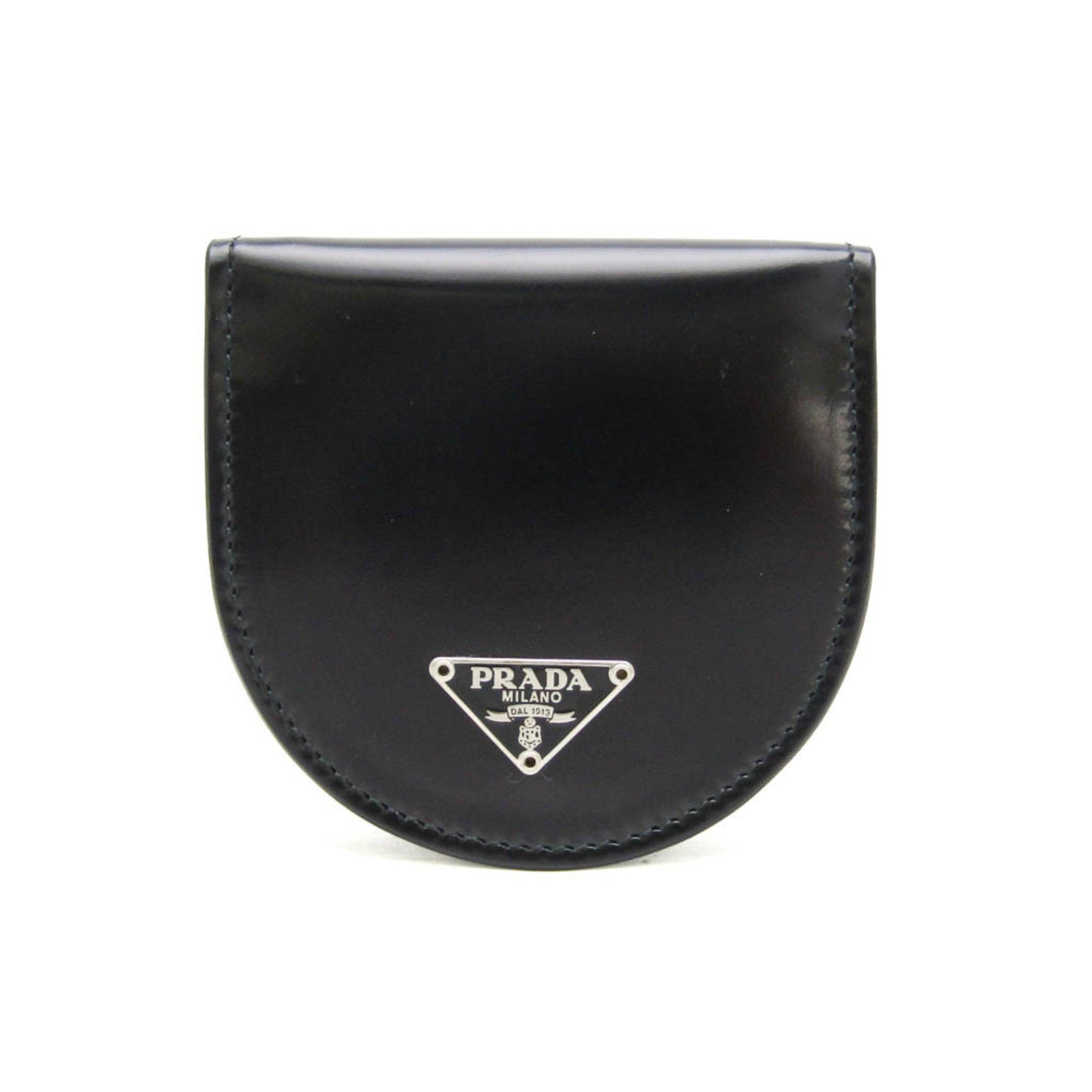 Prada Men,Women Patent Leather Coin Purse/coin Case