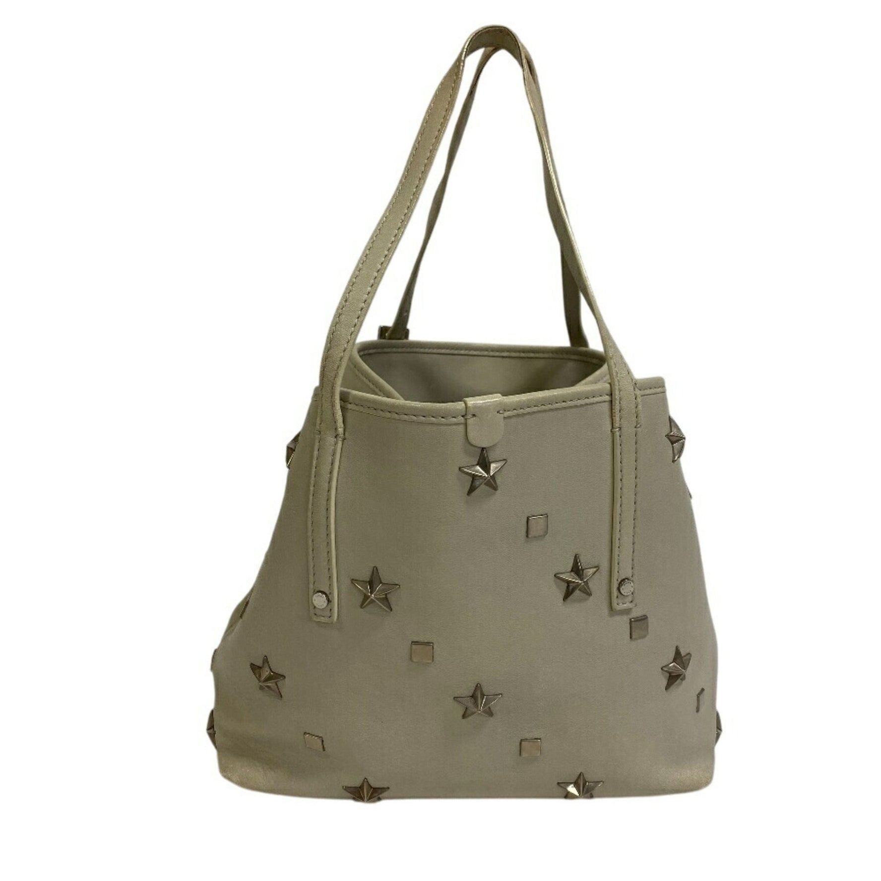 JIMMY CHOO Studded Handbag for Women, White