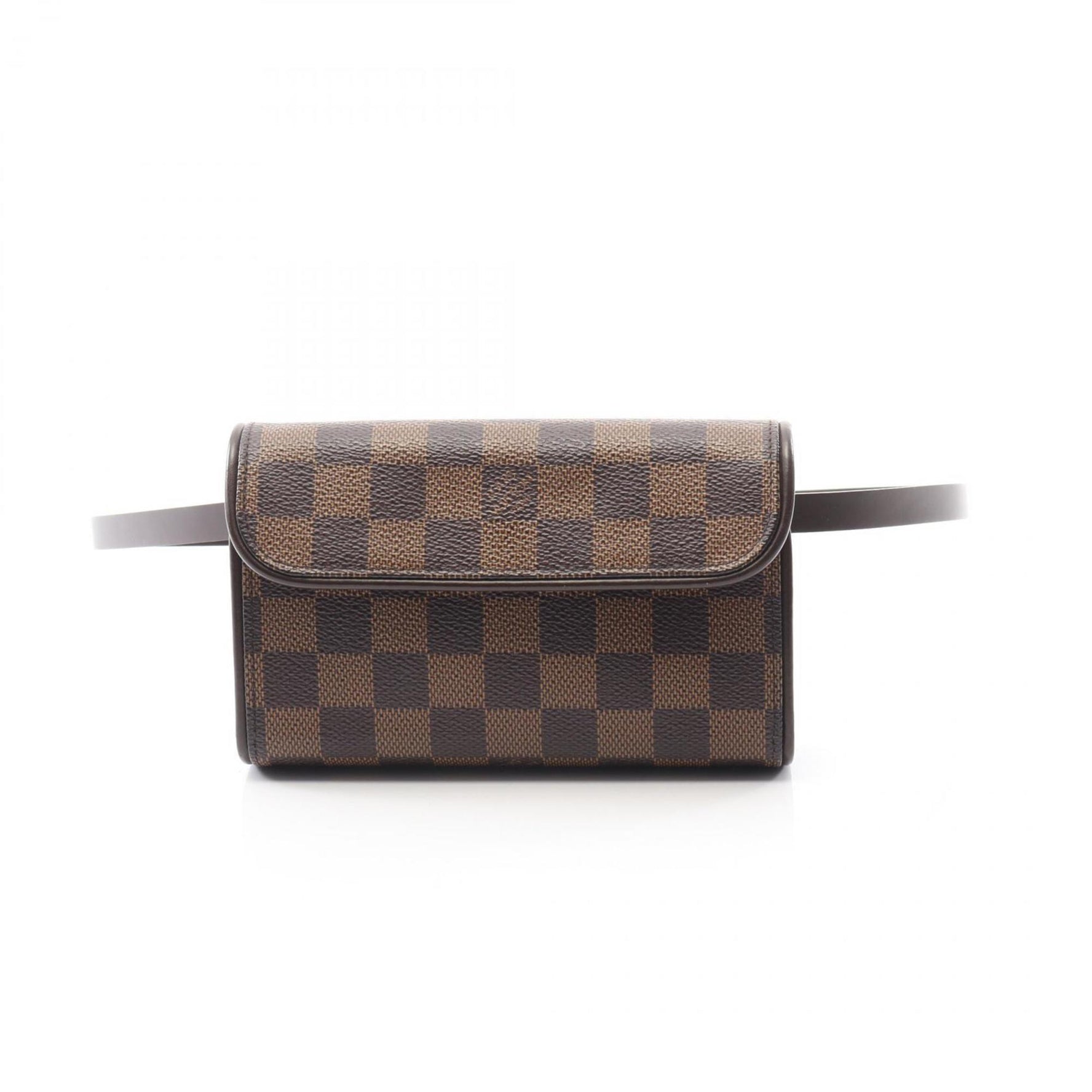 Louis Vuitton Florentine Pochette Waist Bag, Body PVC-Coated Canvas, Leather, Damier Brown