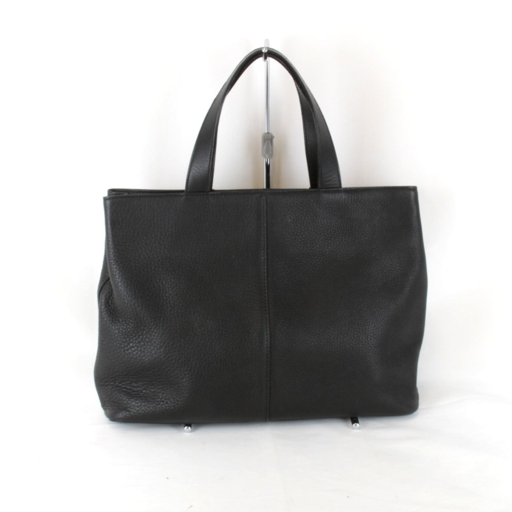 BURBERRY Nova Check Handbag Leather
