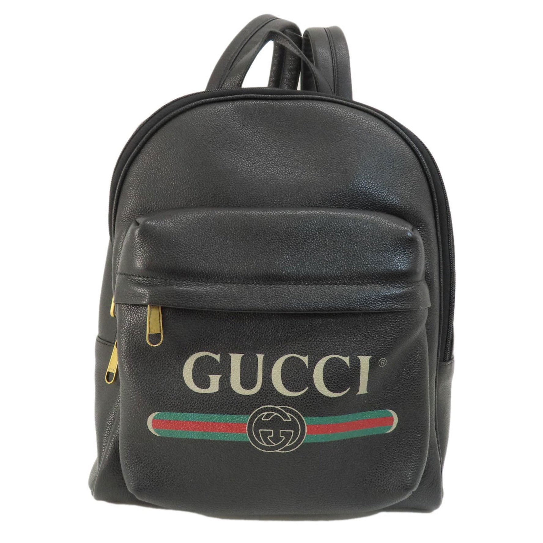 GUCCI Printed Backpack/Daypack in Calf Leather